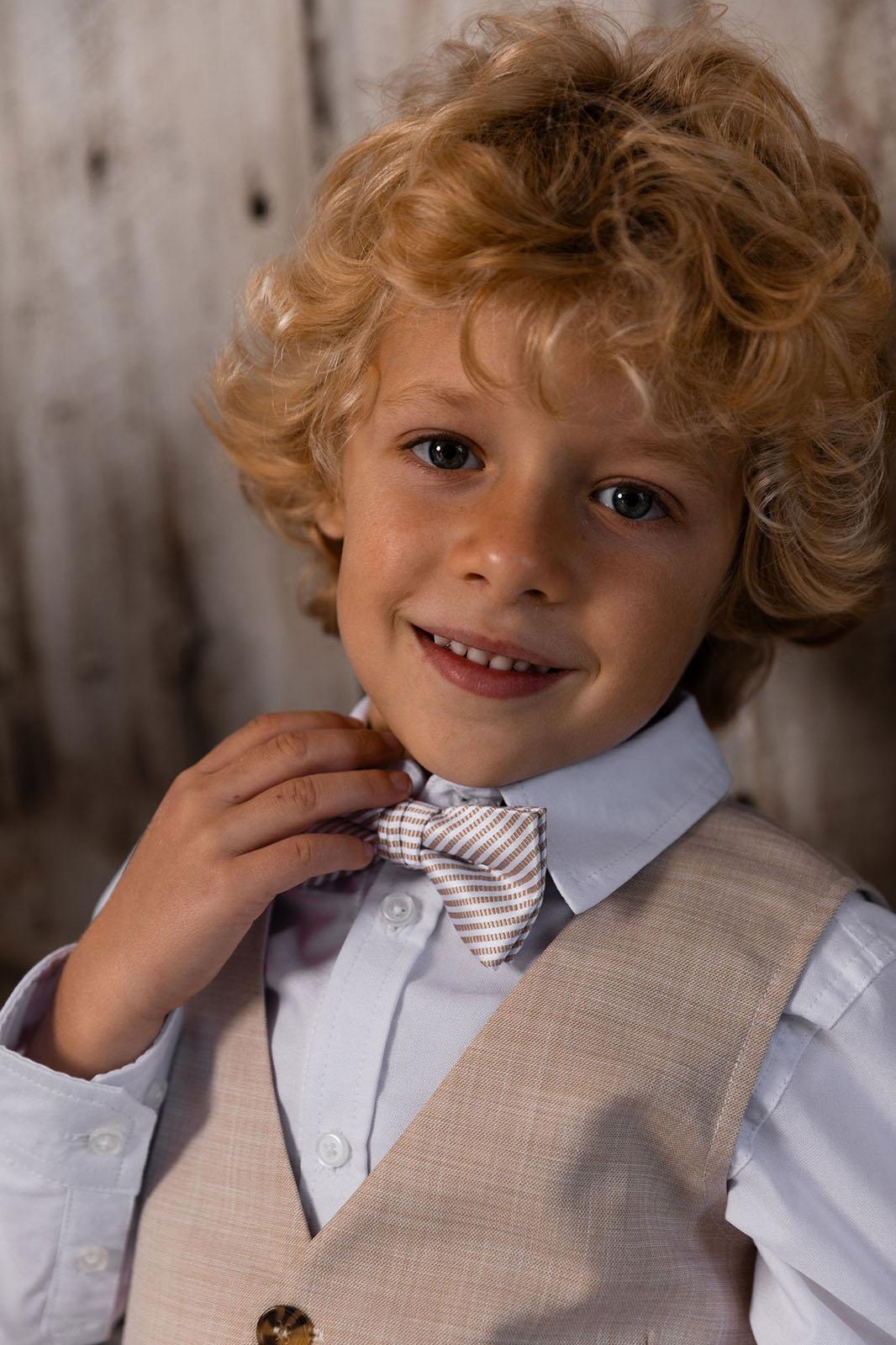 Product gallery image number 5 for product Long Sleeve Button Down Shirt - Little Boy