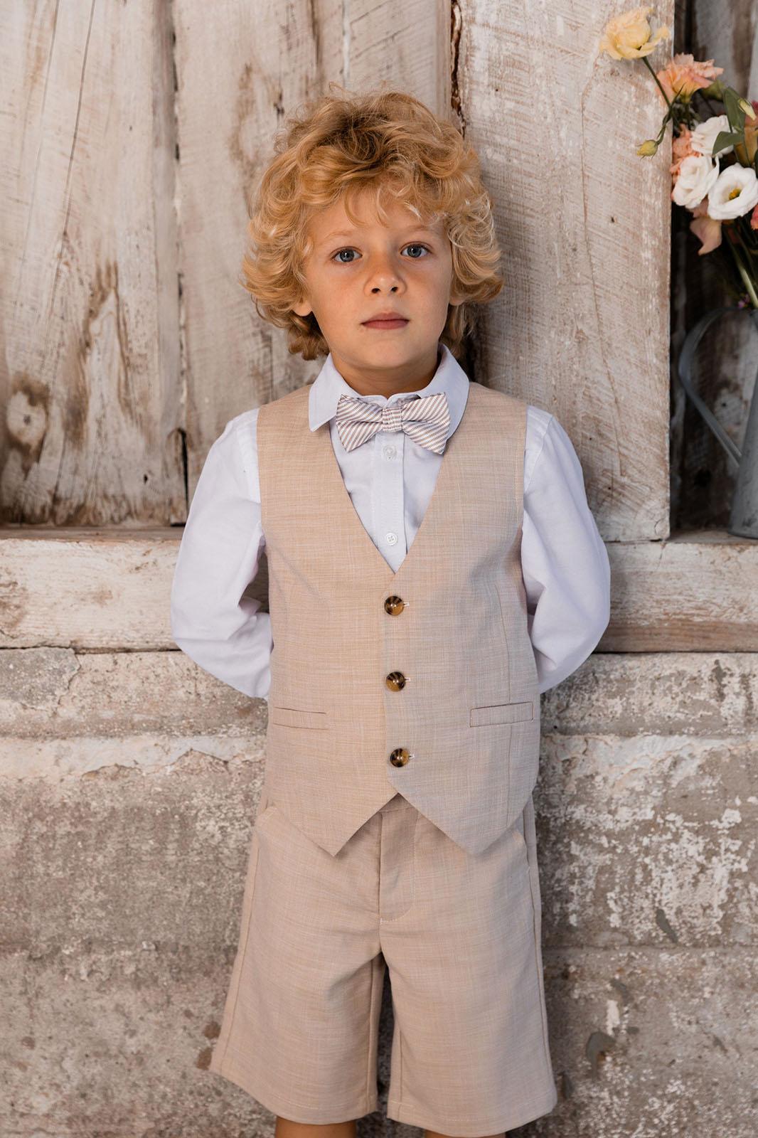 Product gallery image number 5 for product Slant Pocket Bermuda Shorts - Little Boy