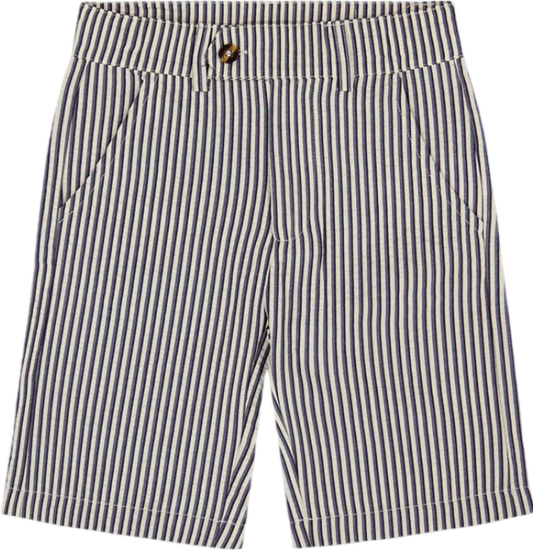 Product image for Striped Slant Pocket Bermuda Shorts - Big Boy
