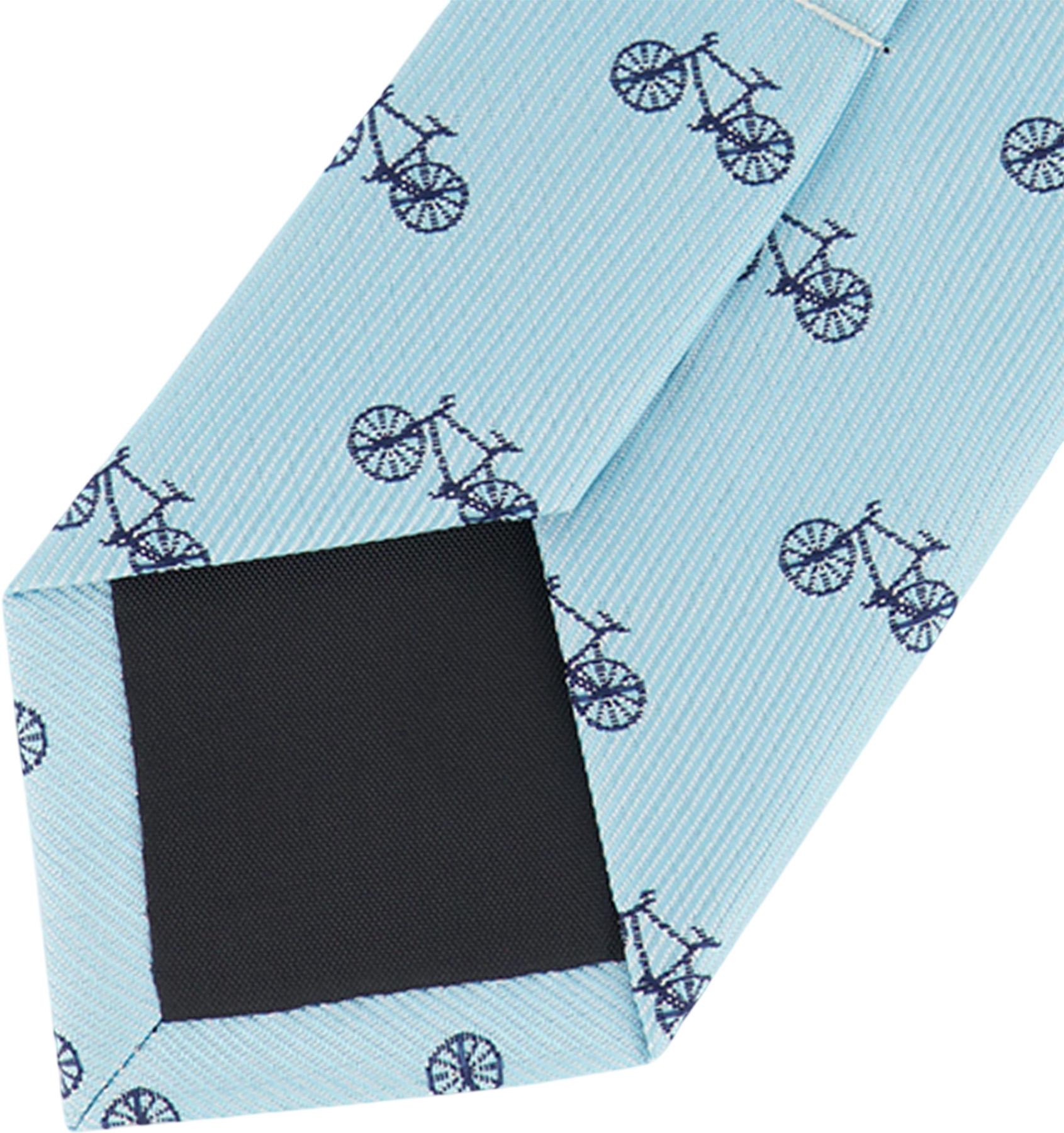 Numéro de l'image de la galerie de produits 3 pour le produit Cravate rayée taupe clair - Garçons