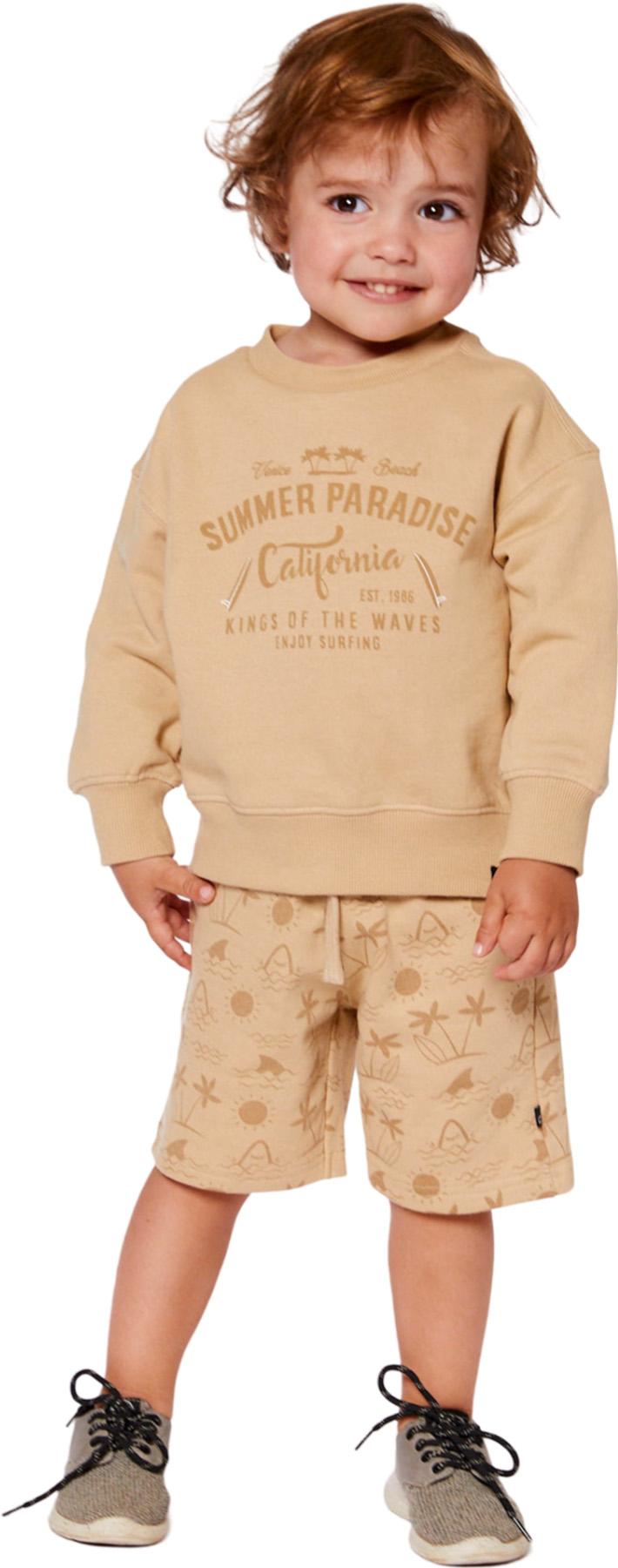 Product gallery image number 3 for product Printed French Terry Shorts - Baby Boy