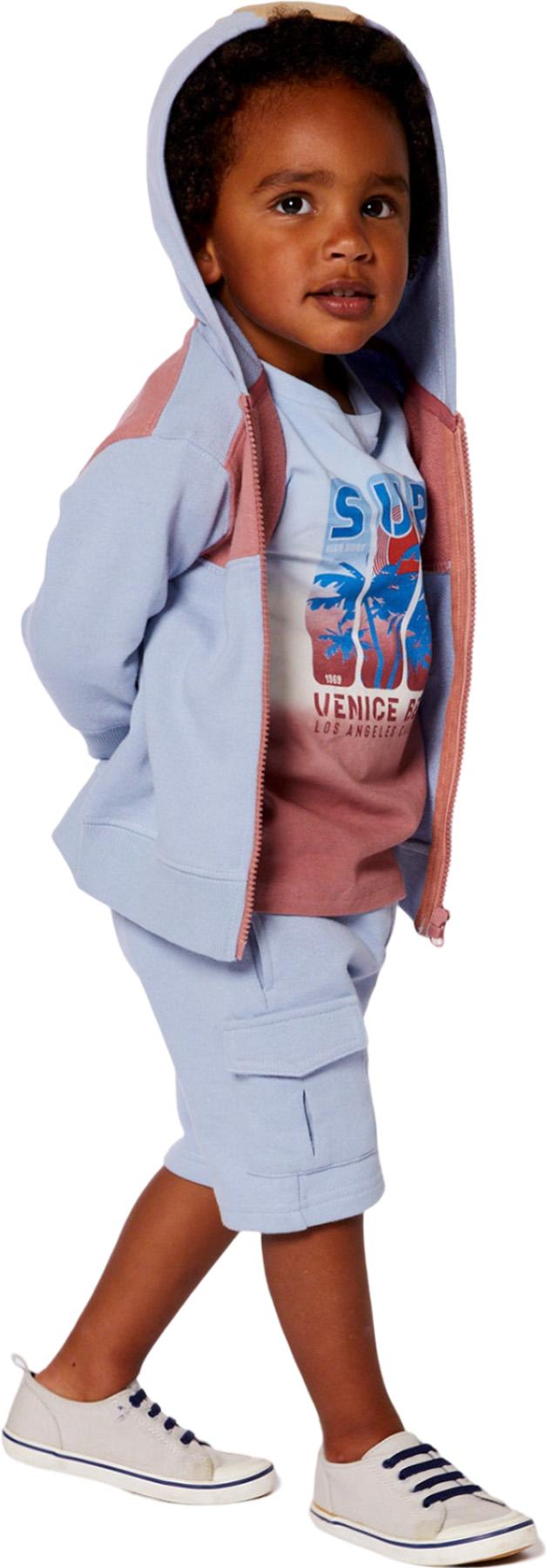 Product gallery image number 3 for product French Terry Full Zip Hoodie Sweatshirt - Little Boy