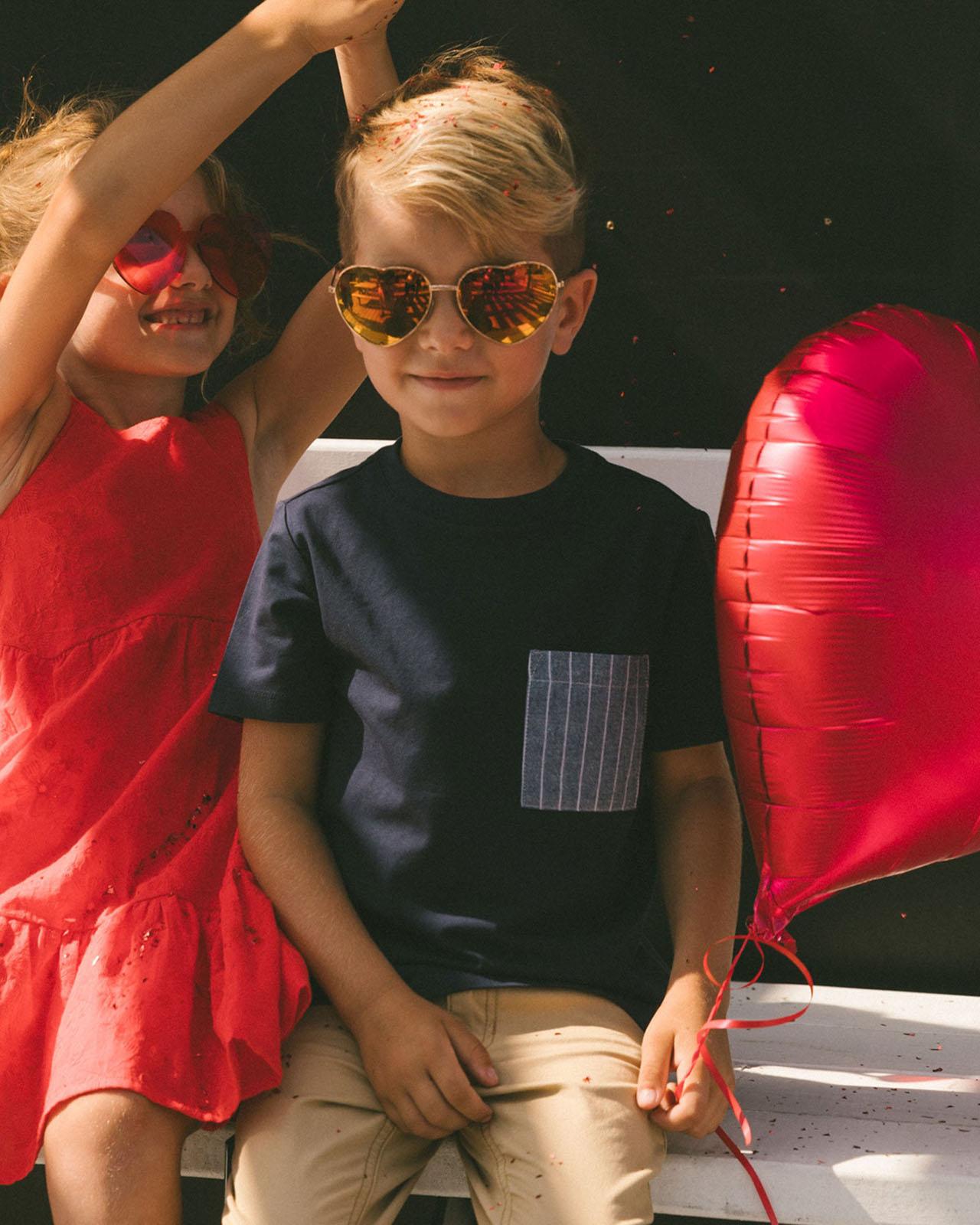 Product gallery image number 3 for product Short Sleeve T-Shirt with Pocket - Little Boy