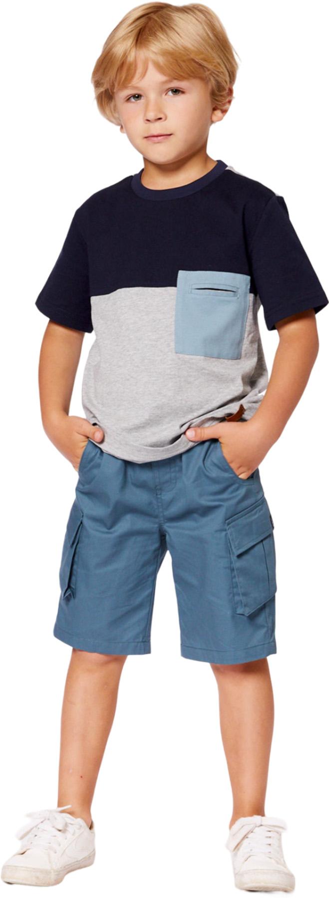 Numéro de l'image de la galerie de produits 2 pour le produit T-shirt en coton biologique à couleurs contrastantes - Petit garçon