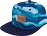 Colour: Printed Blue Waves