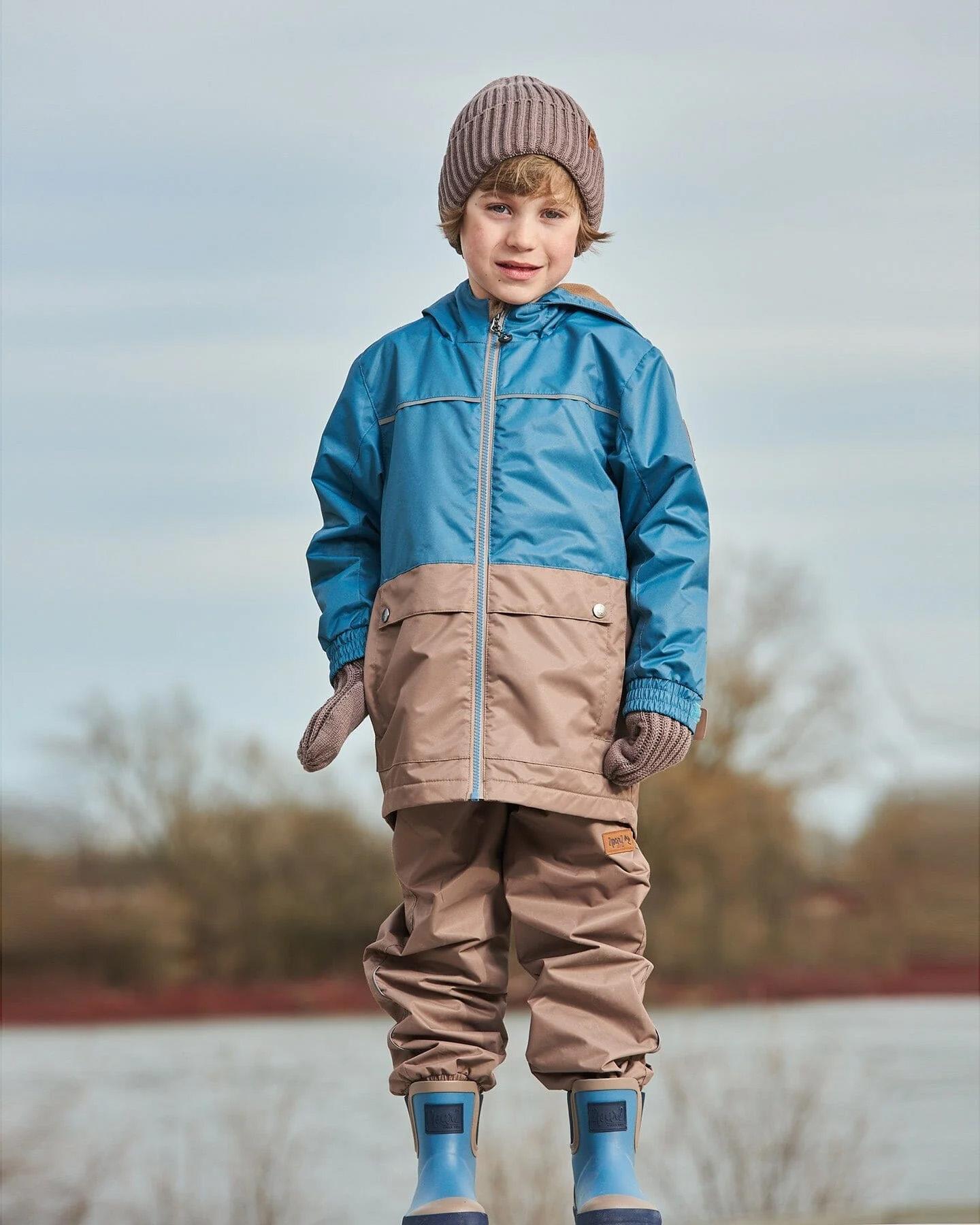 Product gallery image number 4 for product Manteau mi-saison à couleurs contrastantes - Grand garçon