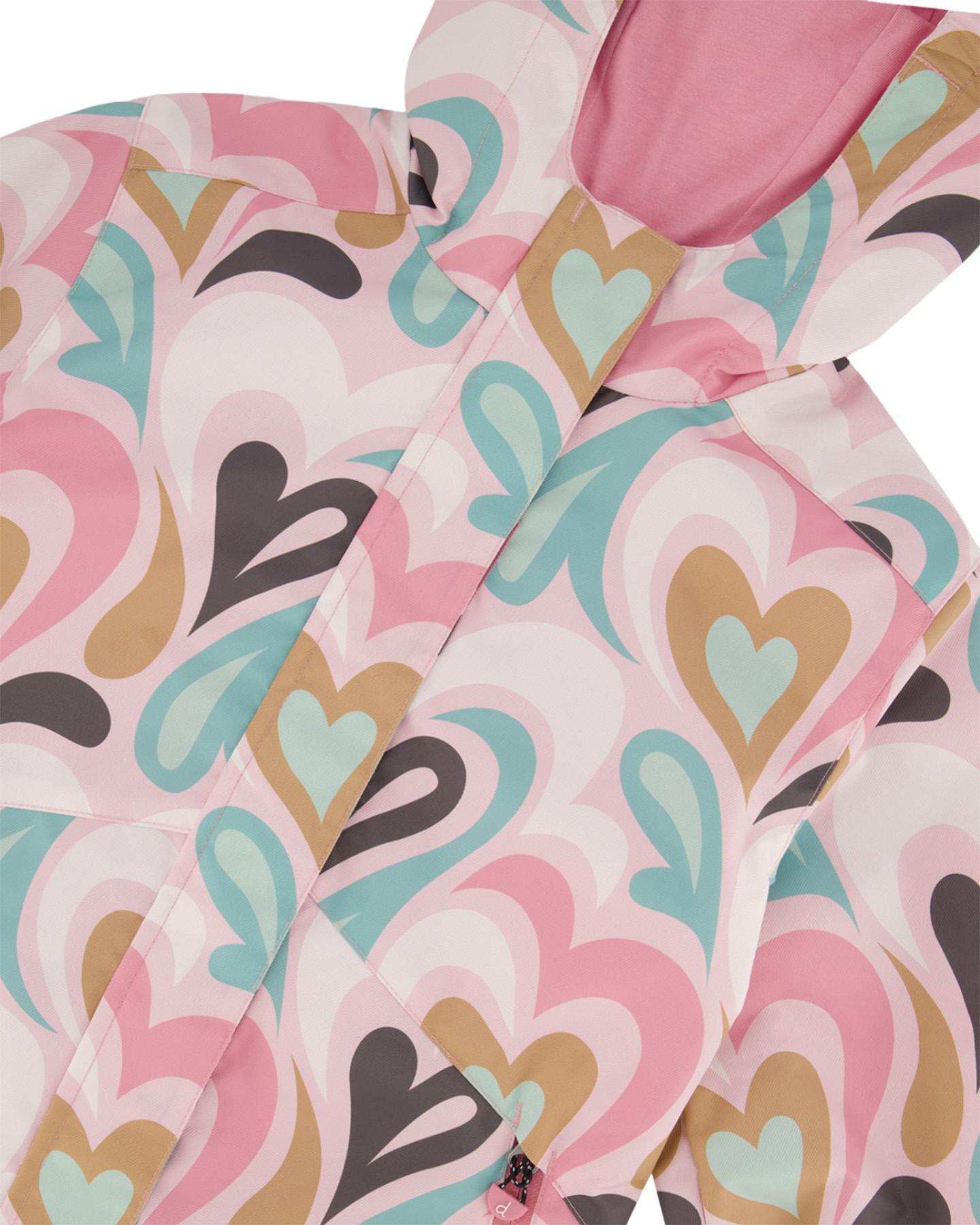 Numéro de l'image de la galerie de produits 2 pour le produit Ensemble de mi-saison deux pièces 3-en-1 avec manteau imprimée - Bébé fille