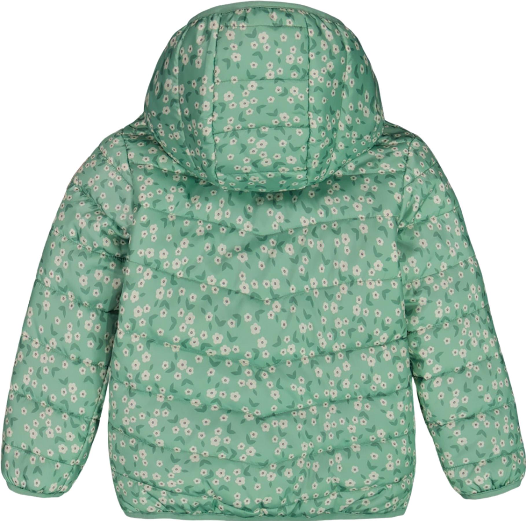 Product gallery image number 2 for product Printed Quilted Mid-Season Jacket - Little Girl
