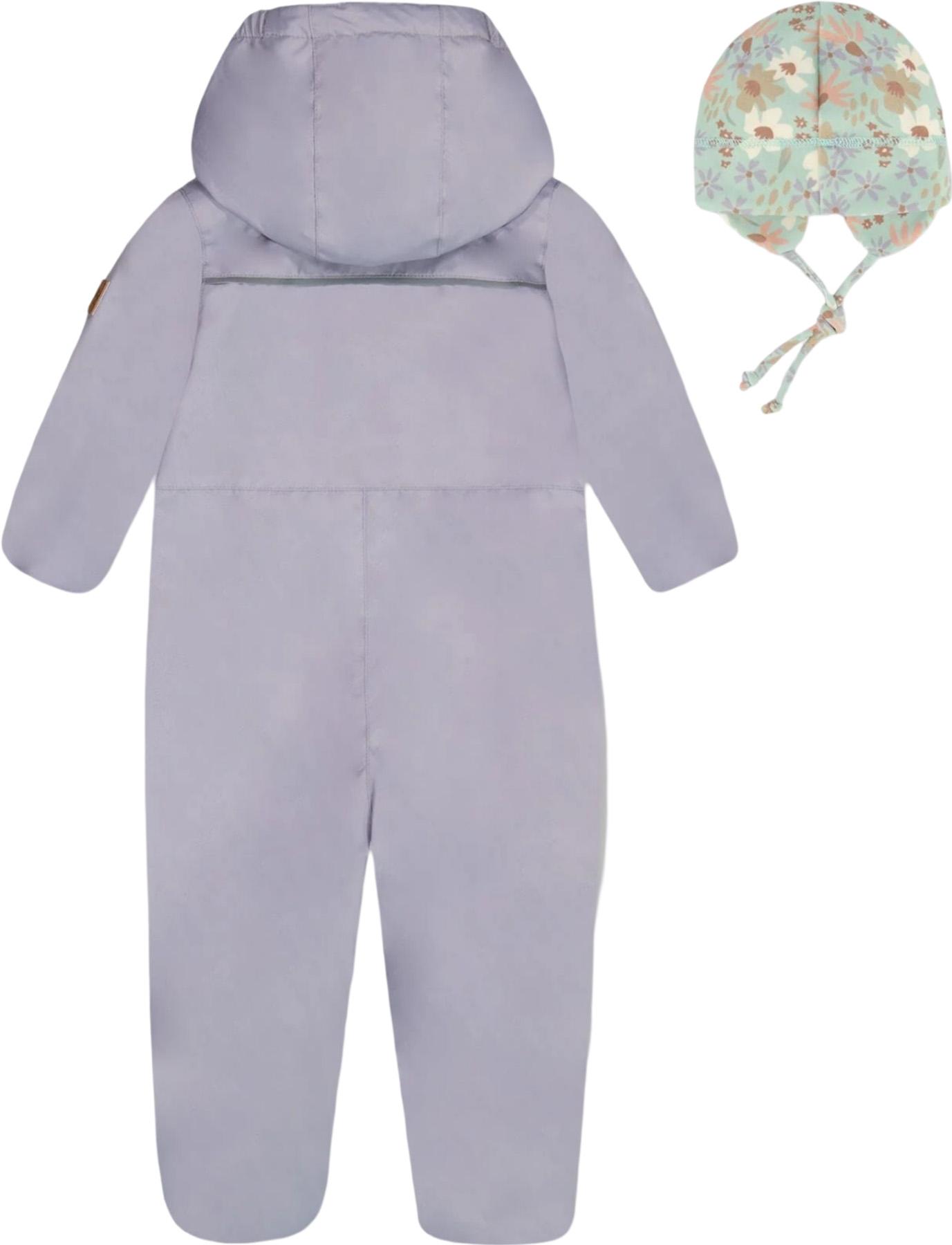 Product gallery image number 2 for product Printed One-Piece Mid-Season Outerwear with Hat - Baby Boy