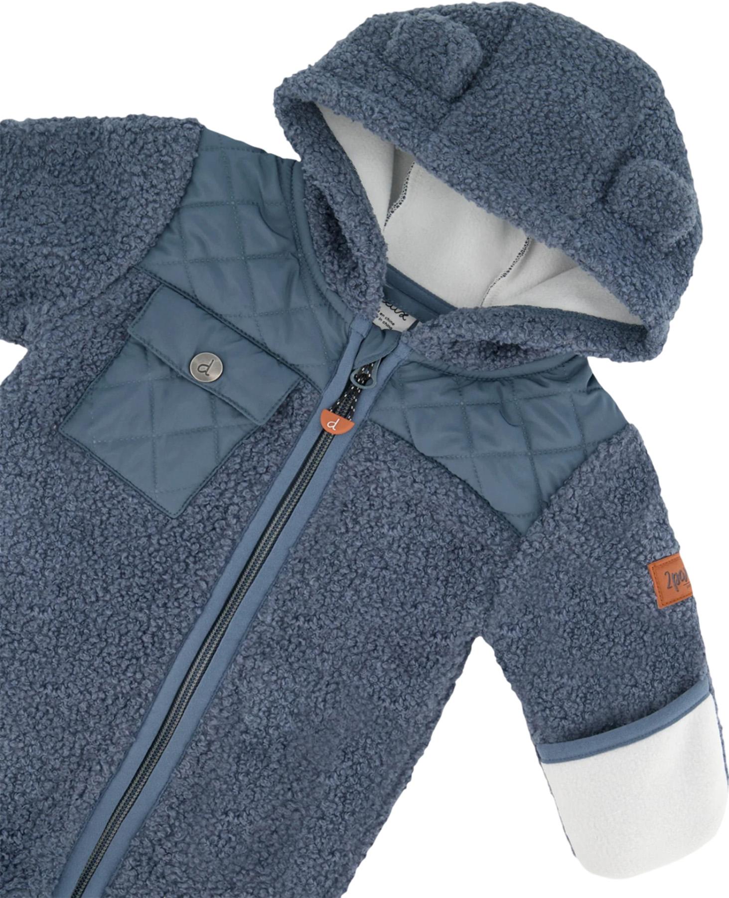Product gallery image number 2 for product One-Piece Sherpa Mid-Season Outerwear - Baby Girl