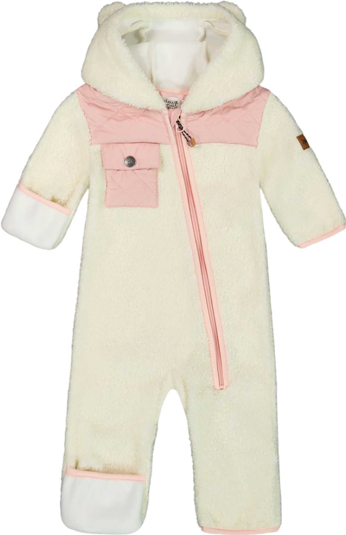 Image de produit pour Habit de mi-saison une-pièce en sherpa - Bébé fille