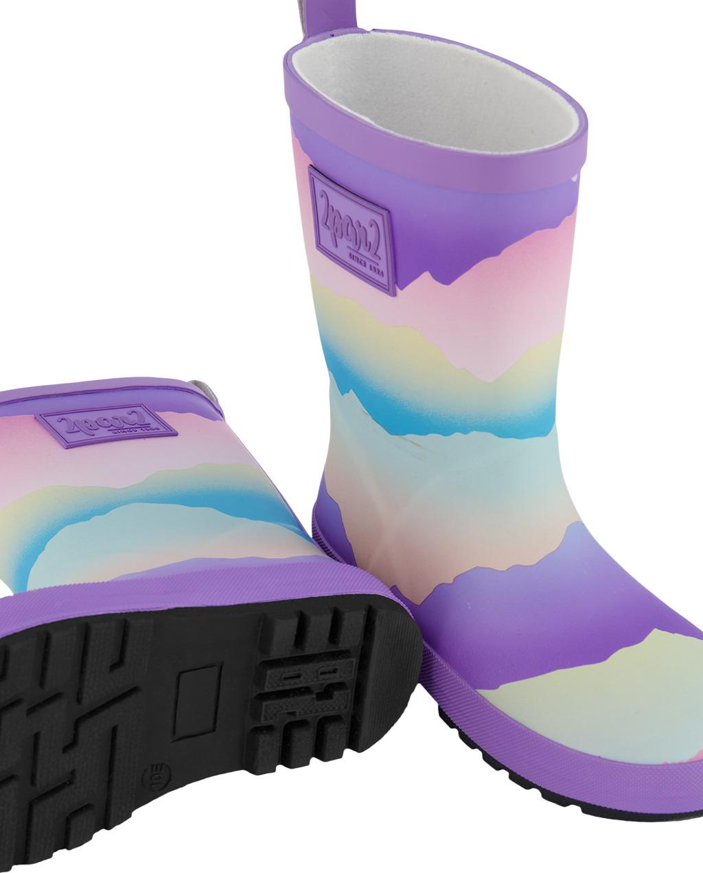 Product gallery image number 4 for product Printed Rain Boots - Little Kids