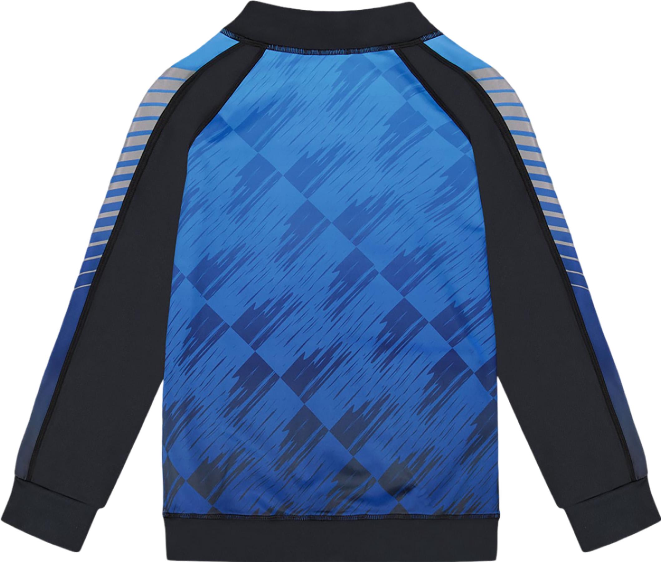 Product gallery image number 2 for product Printed Full Zip Athletic Cardigan - Little Boy
