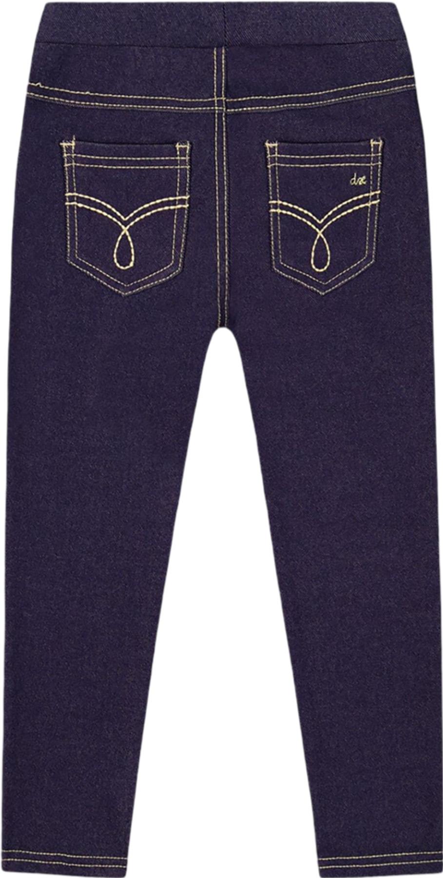 Product gallery image number 2 for product Dark Denim Jeggings - Baby Girl