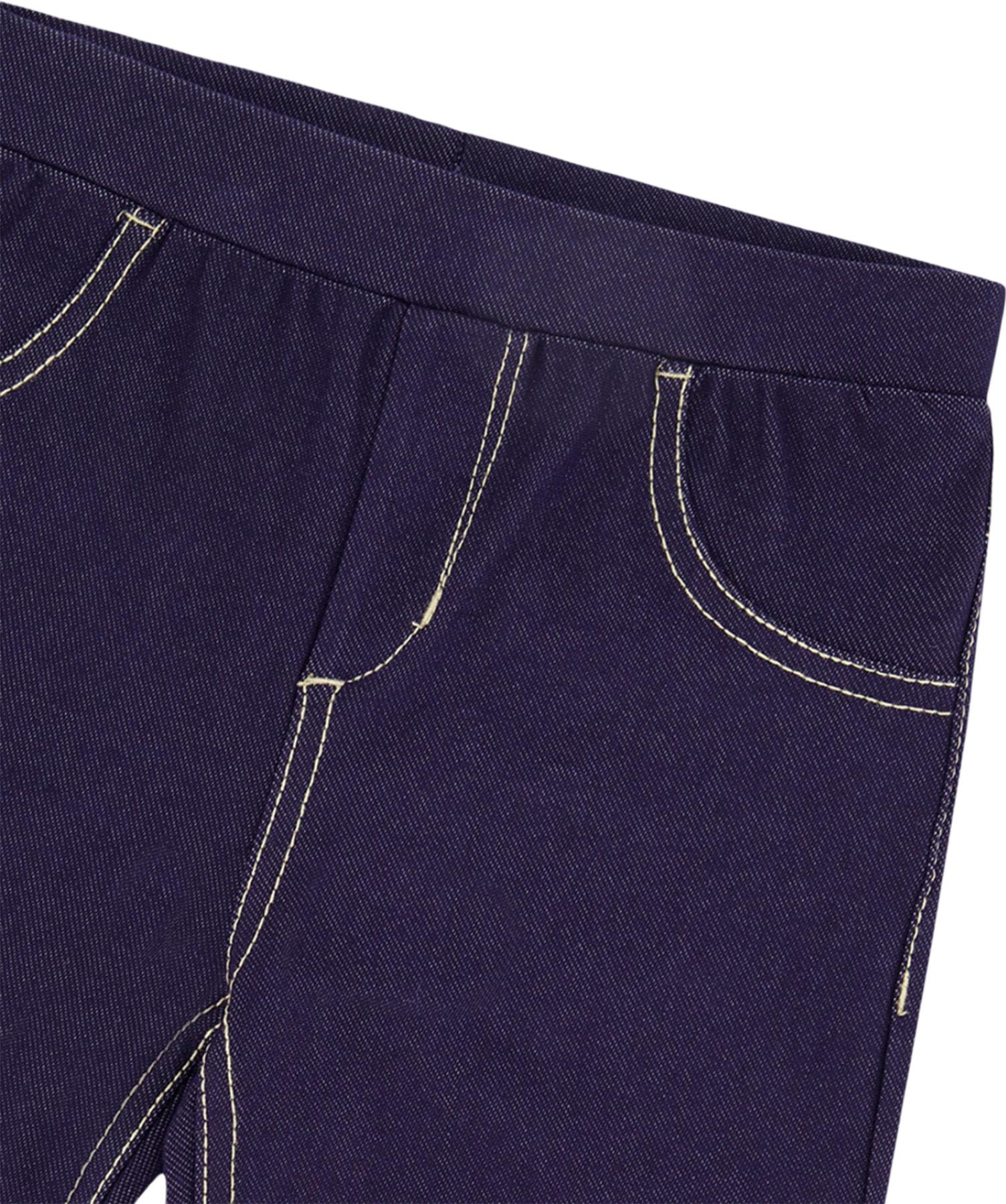 Product gallery image number 2 for product Dark Denim Jeggings - Big Girl