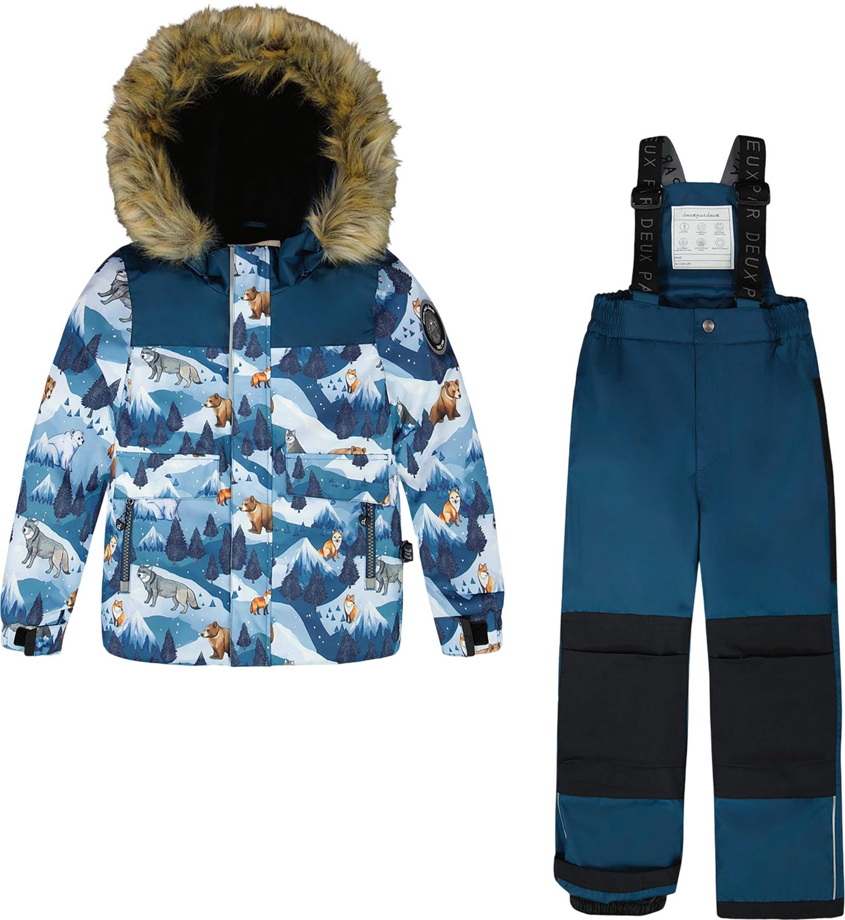 Product gallery image number 1 for product Dark Teal Discover Two-Piece Snowsuit - Little Boy