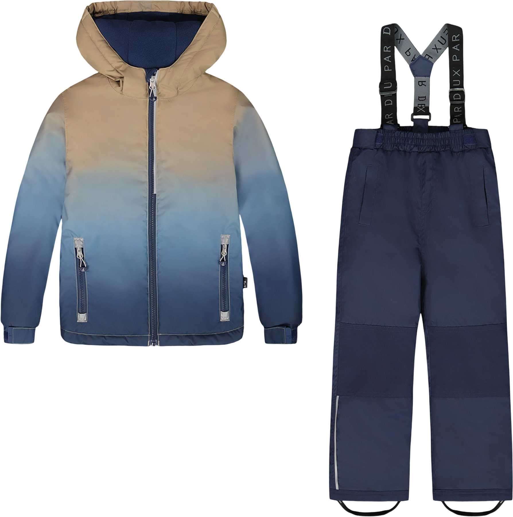 Product image for Navy Chill Two-Piece Outerwear Set with Light Insulation - Big Boy