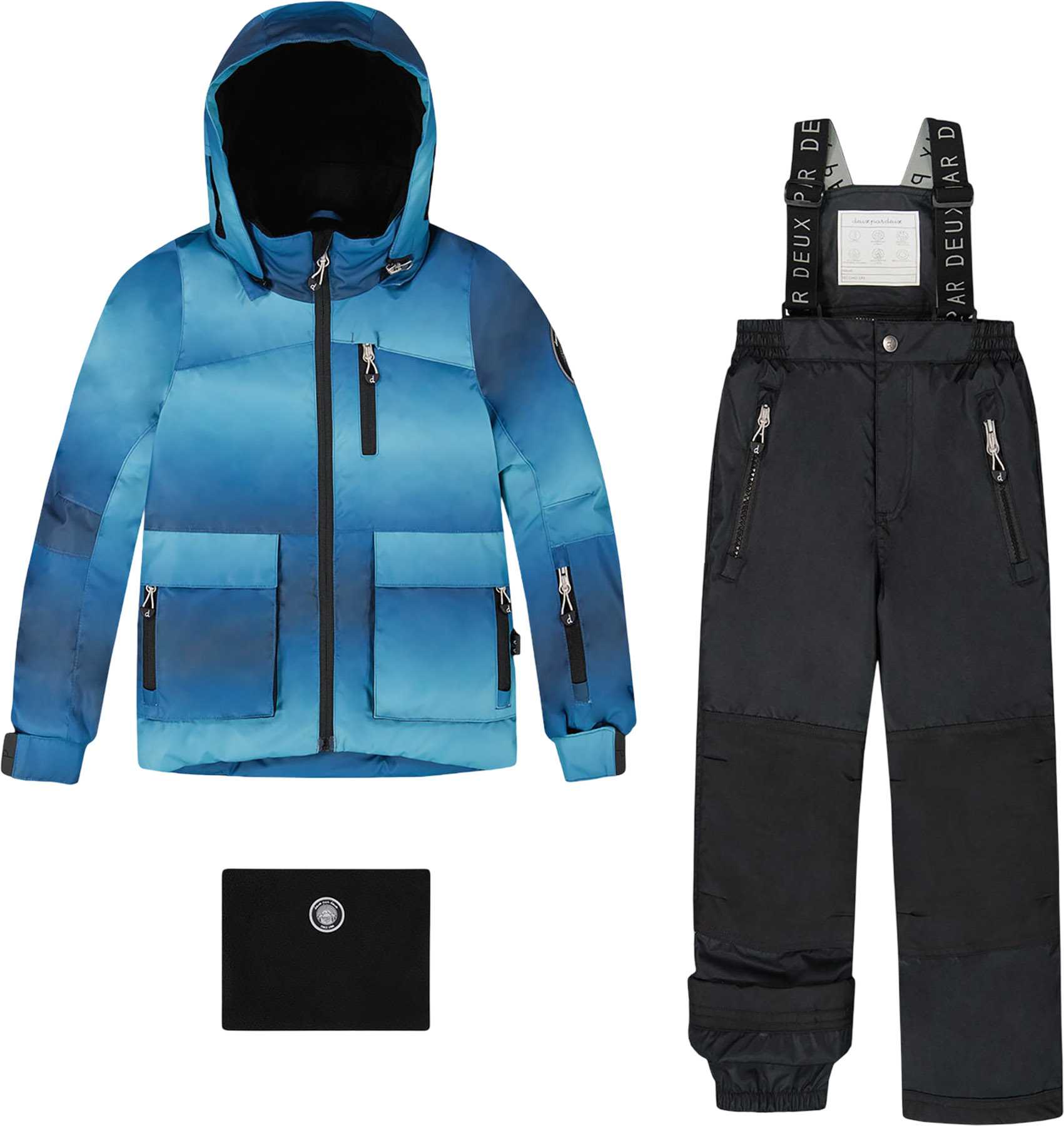 Product image for Black Printed Play Two-Piece Snowsuit - Little Boy