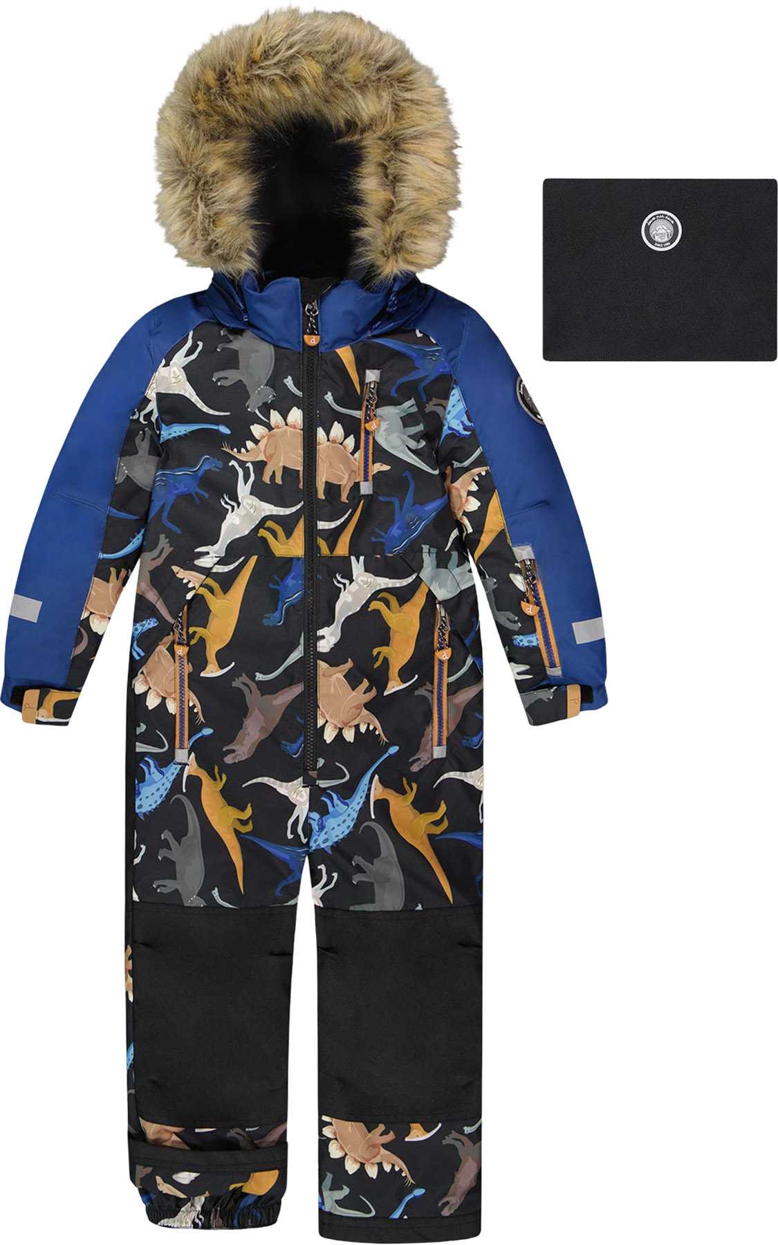 Product image for Dinosaur Play One-Piece Snowsuit - Big Boy