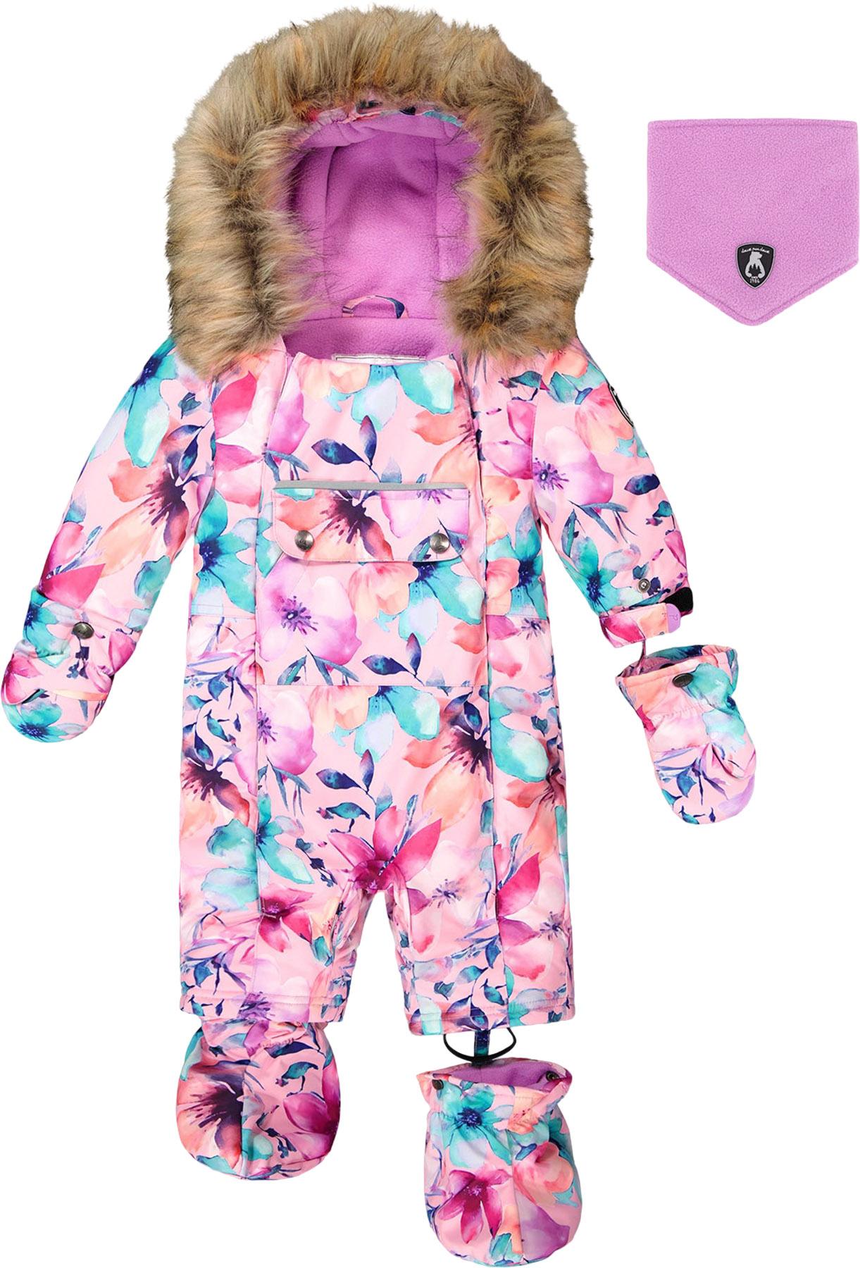 Product gallery image number 1 for product Combinaison de neige pour siège auto Play - Bébé fille