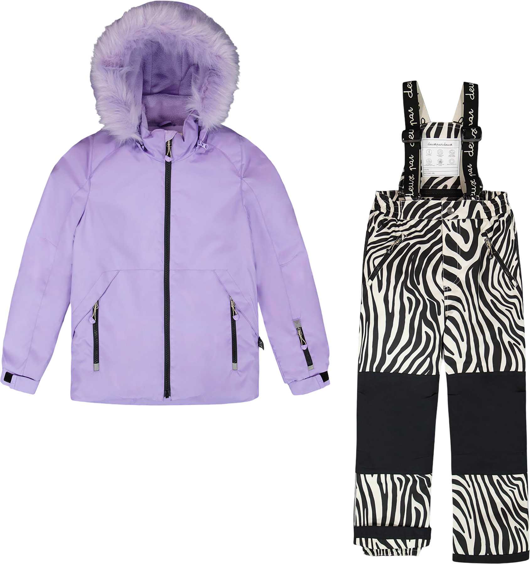 Product image for Fuchsia Play Two-Piece Snowsuit - Big Girl