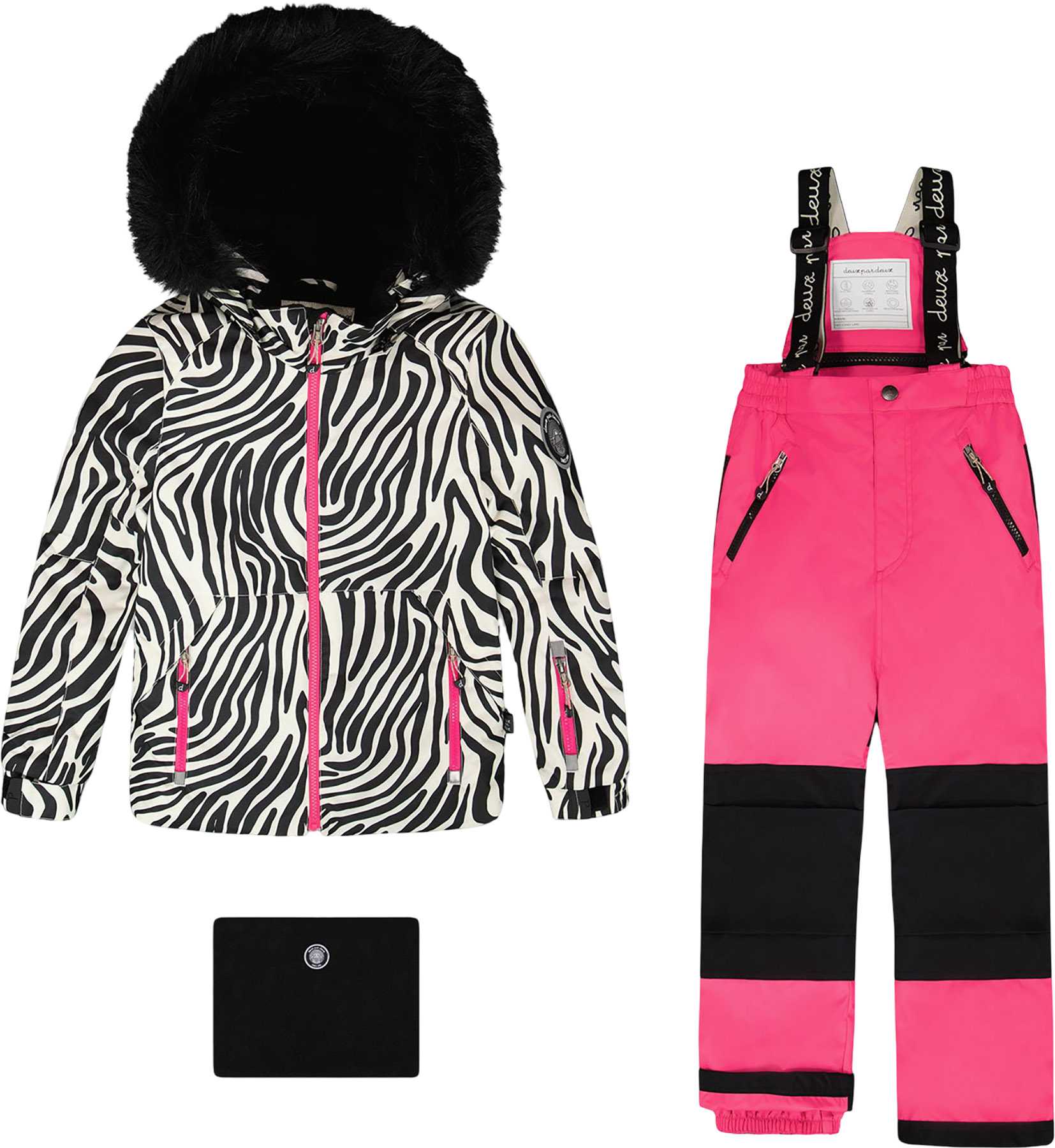 Product image for Fuchsia Play Two-Piece Snowsuit - Little Girl