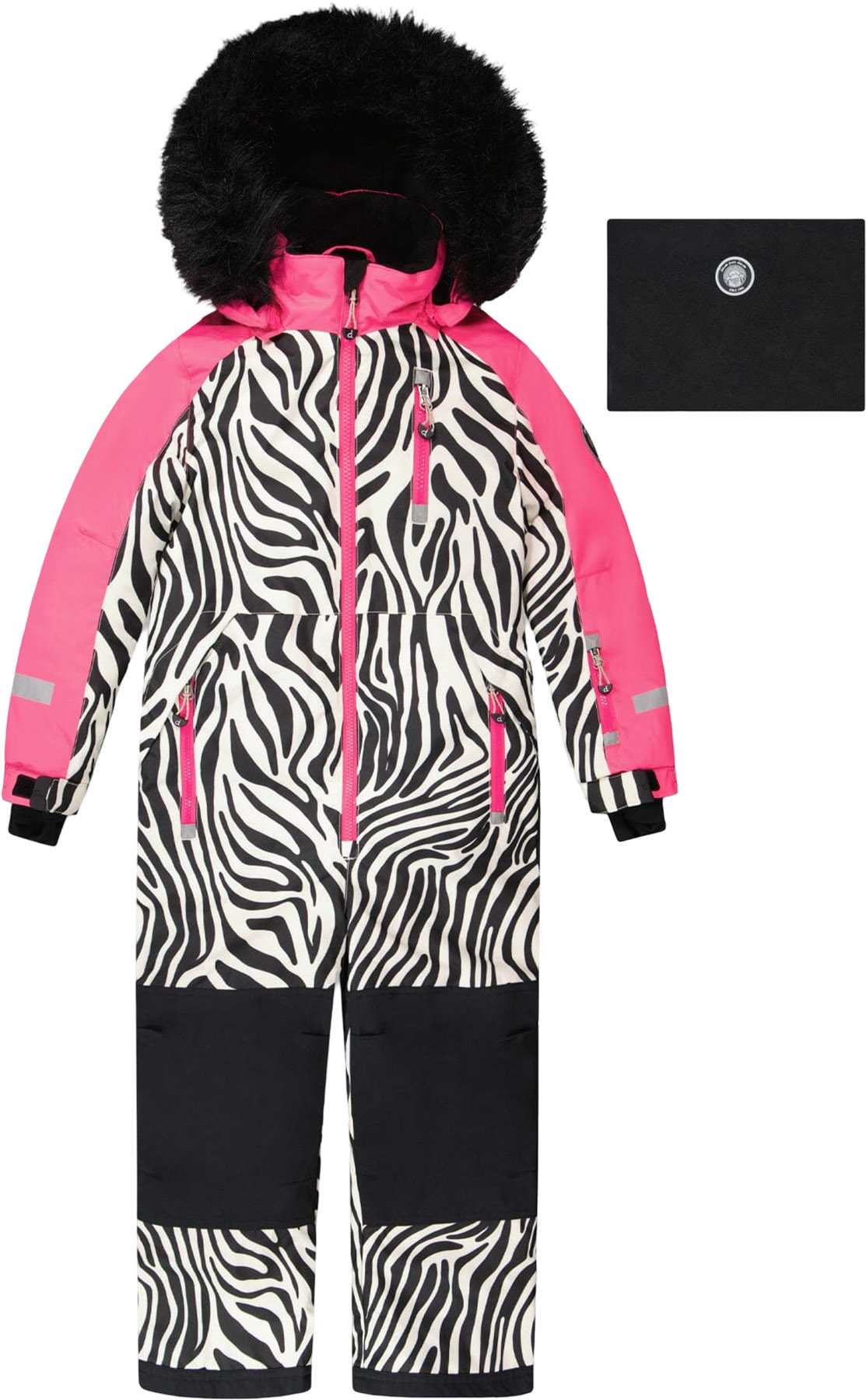 Product image for Leopard Play One-Piece Snowsuit - Big Girl