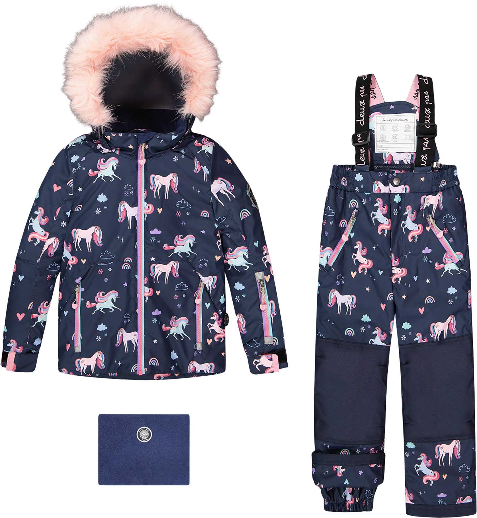 Navy Unicorn Print