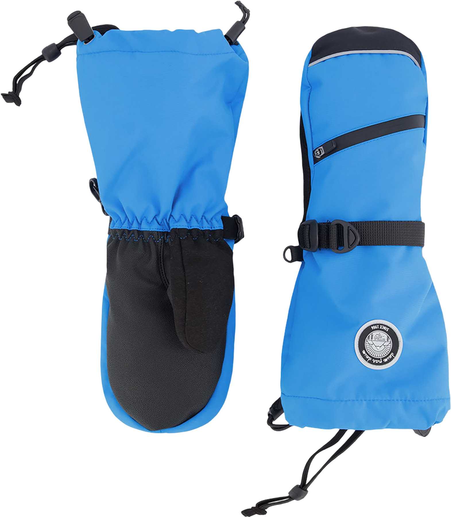 Product image for Beige Leopard Teknik Winter Mittens - Kids