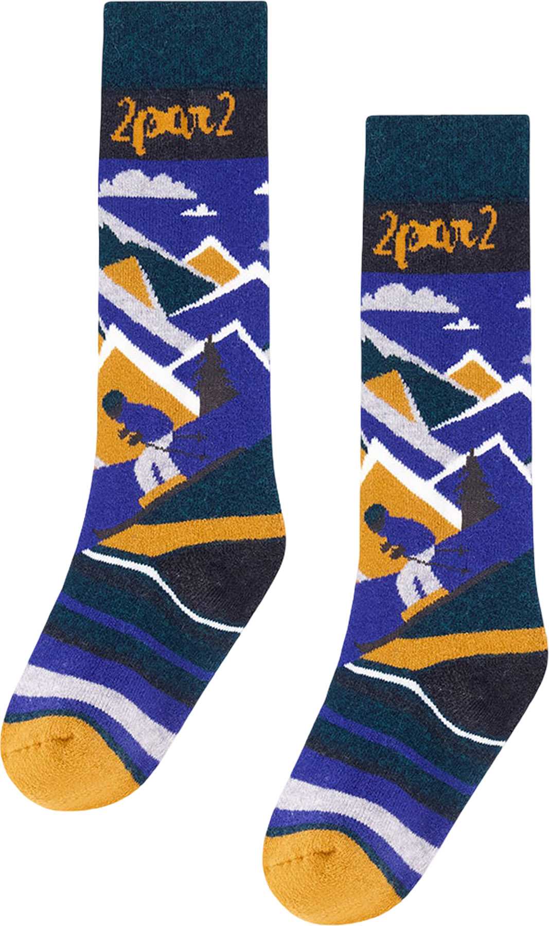 Product image for Merino Wool Winter Ski Socks - Kids