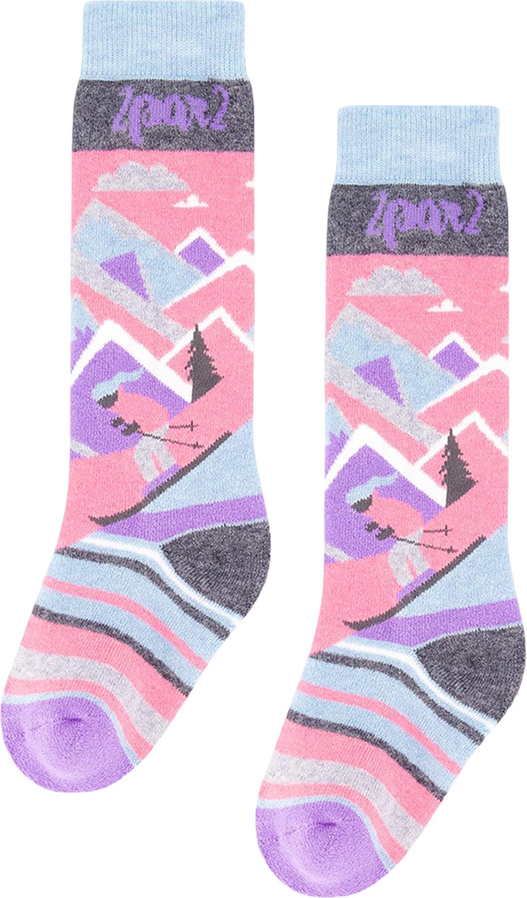 Product image for Merino Wool Winter Ski Socks - Kids