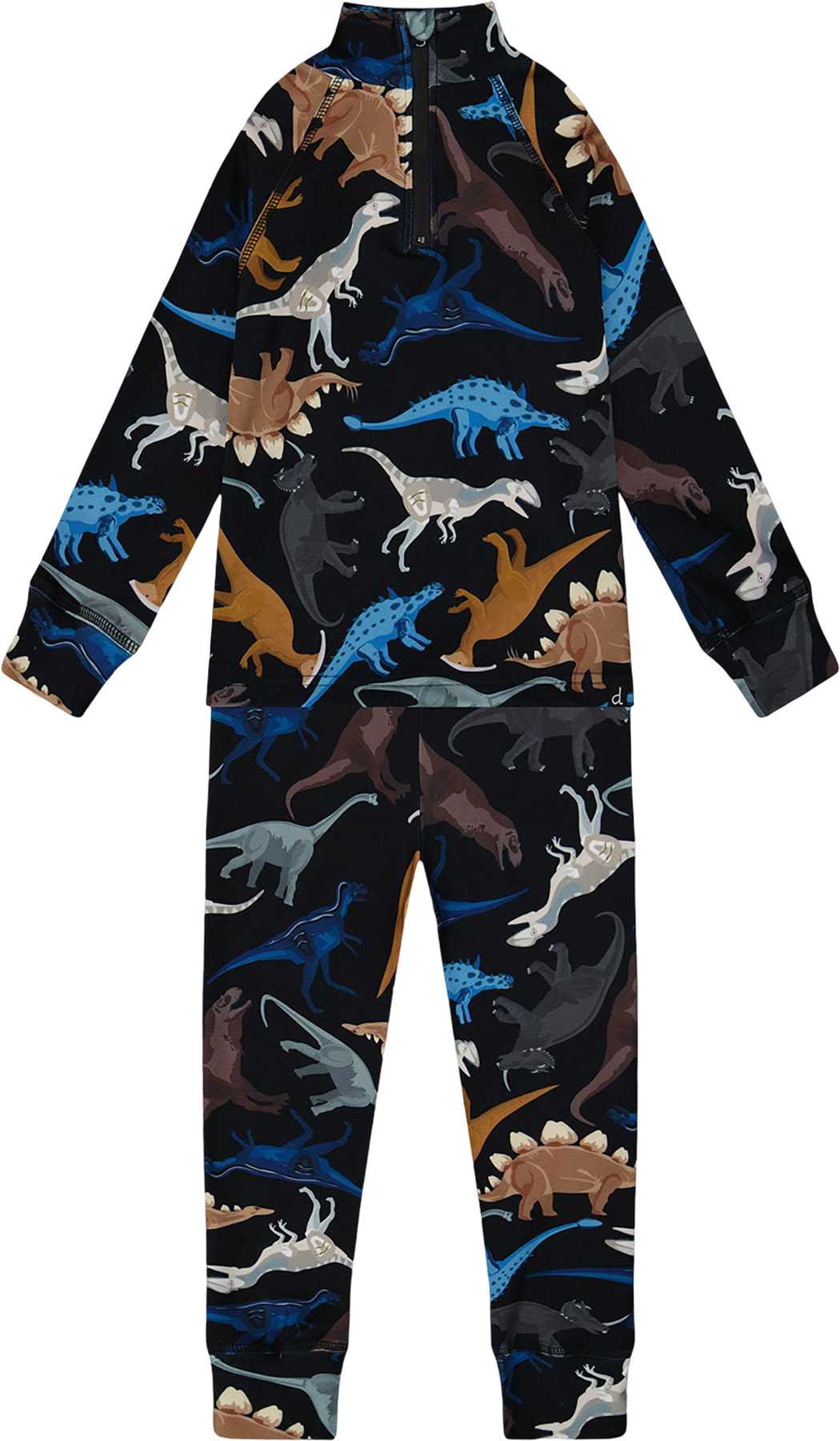 Black Dinosaur Print