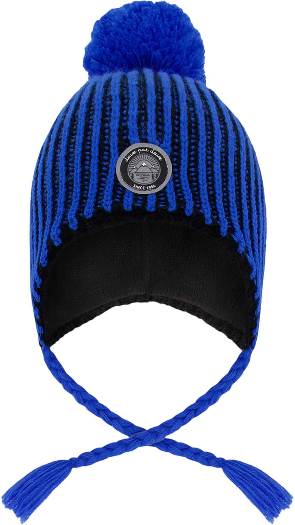 Product image for Winter Peruvian Knit Hat with Pompom and Lining - Little Boy