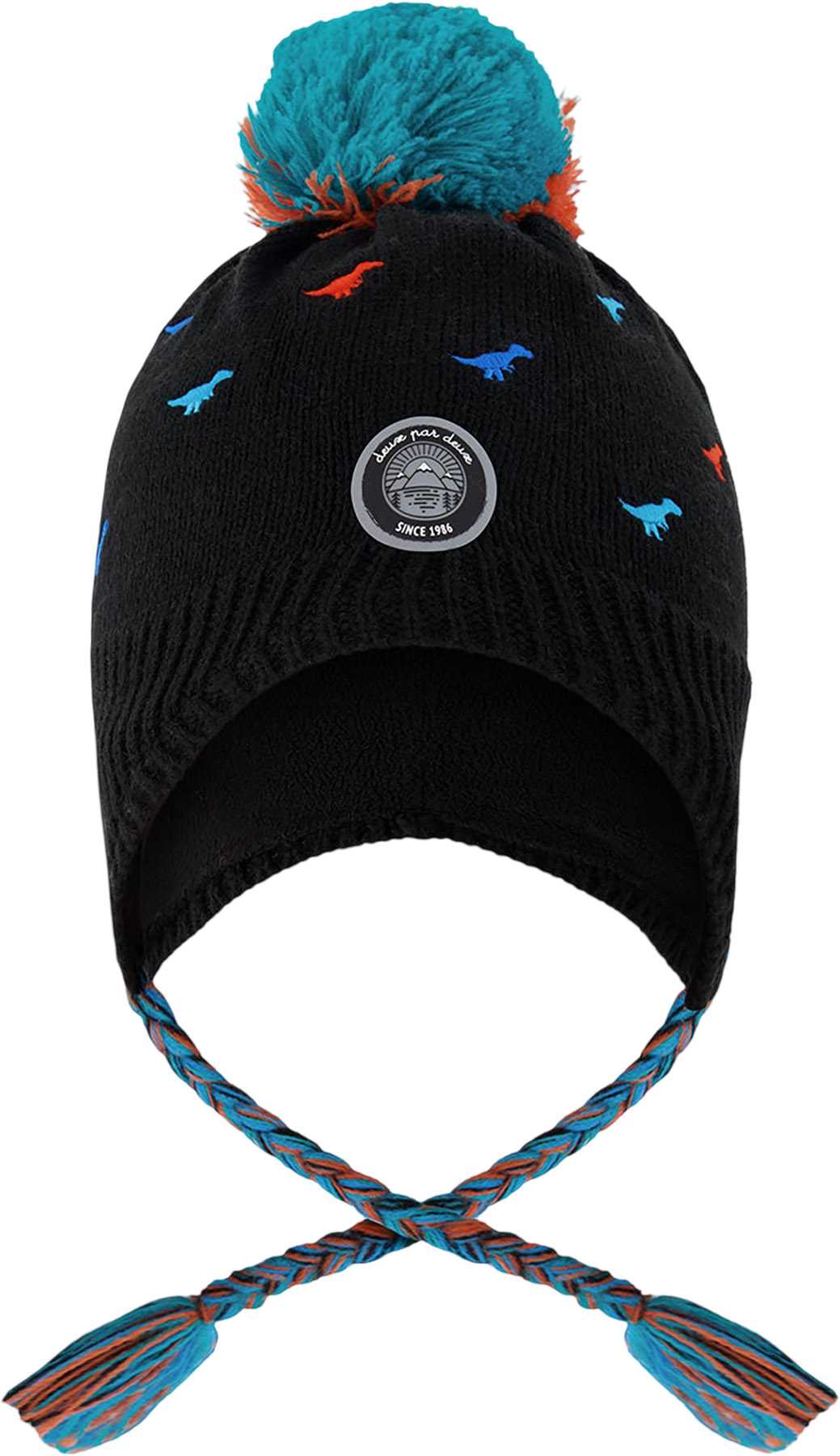 Product image for Lined Winter Peruvian Knit Hat with Pompom - Little Boy