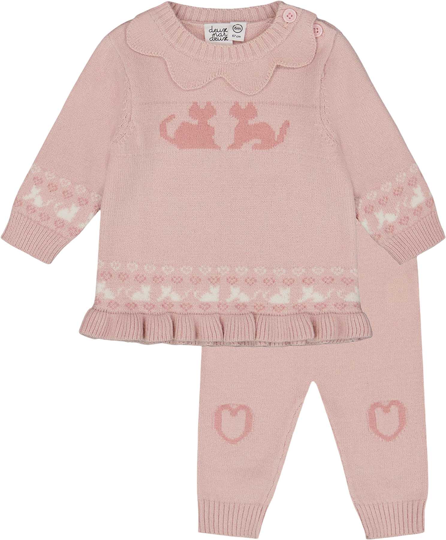 Product image for Knitted Top and Pant Set - Baby Girl
