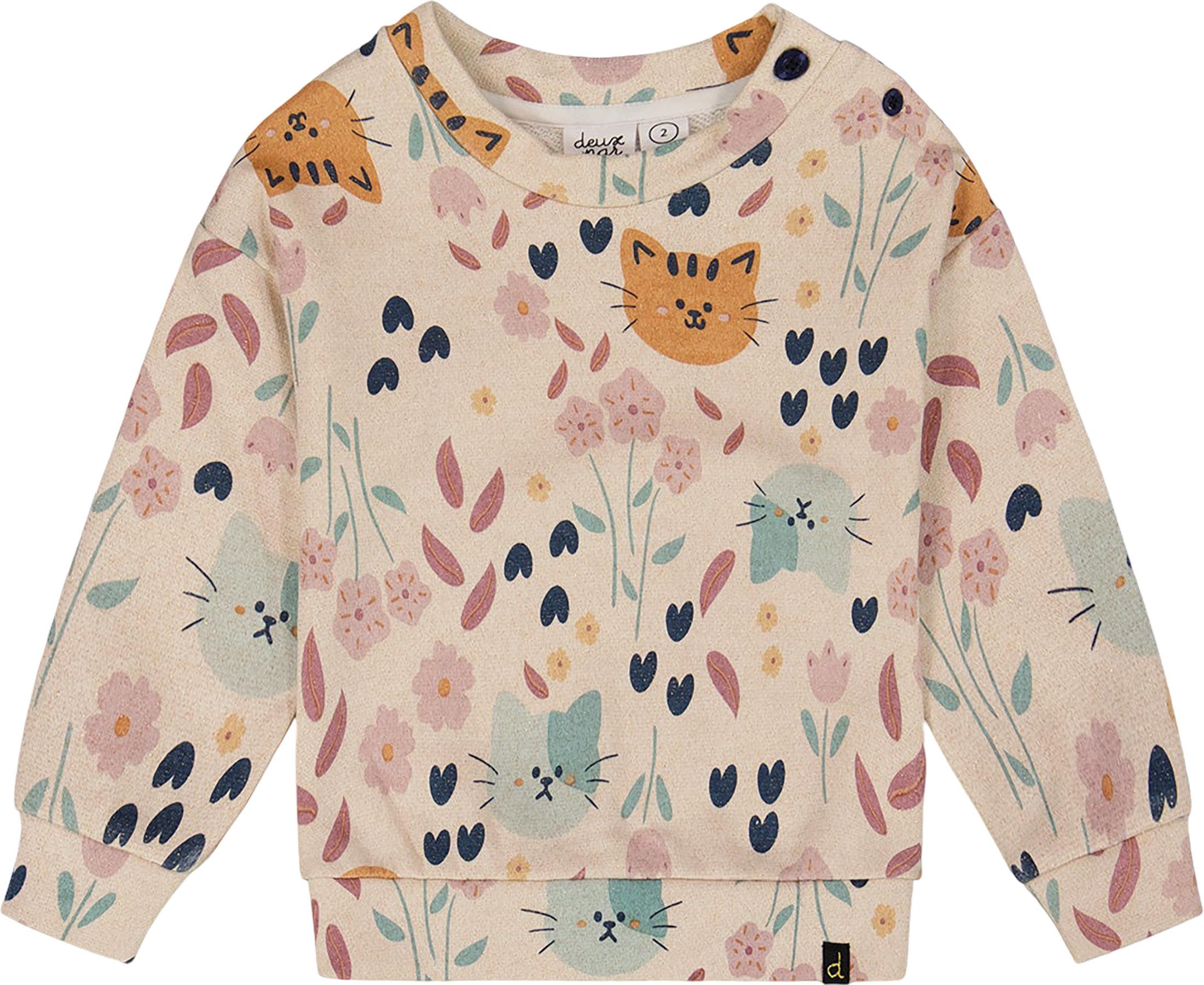 Product gallery image number 1 for product Glittering French Terry Sweatshirt - Baby Girl