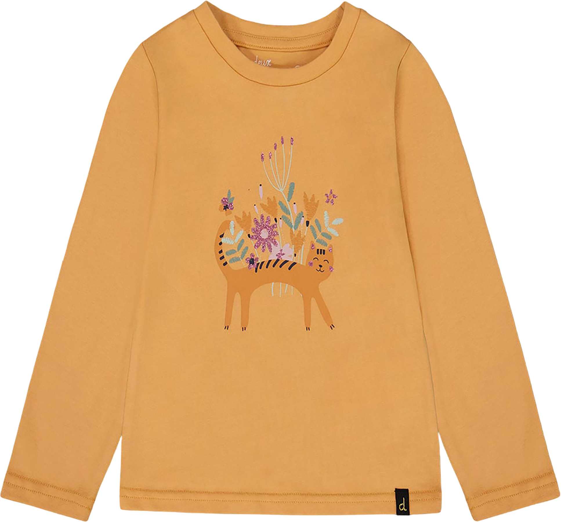 Product image for Cat Organic Cotton T-Shirt - Little Girl