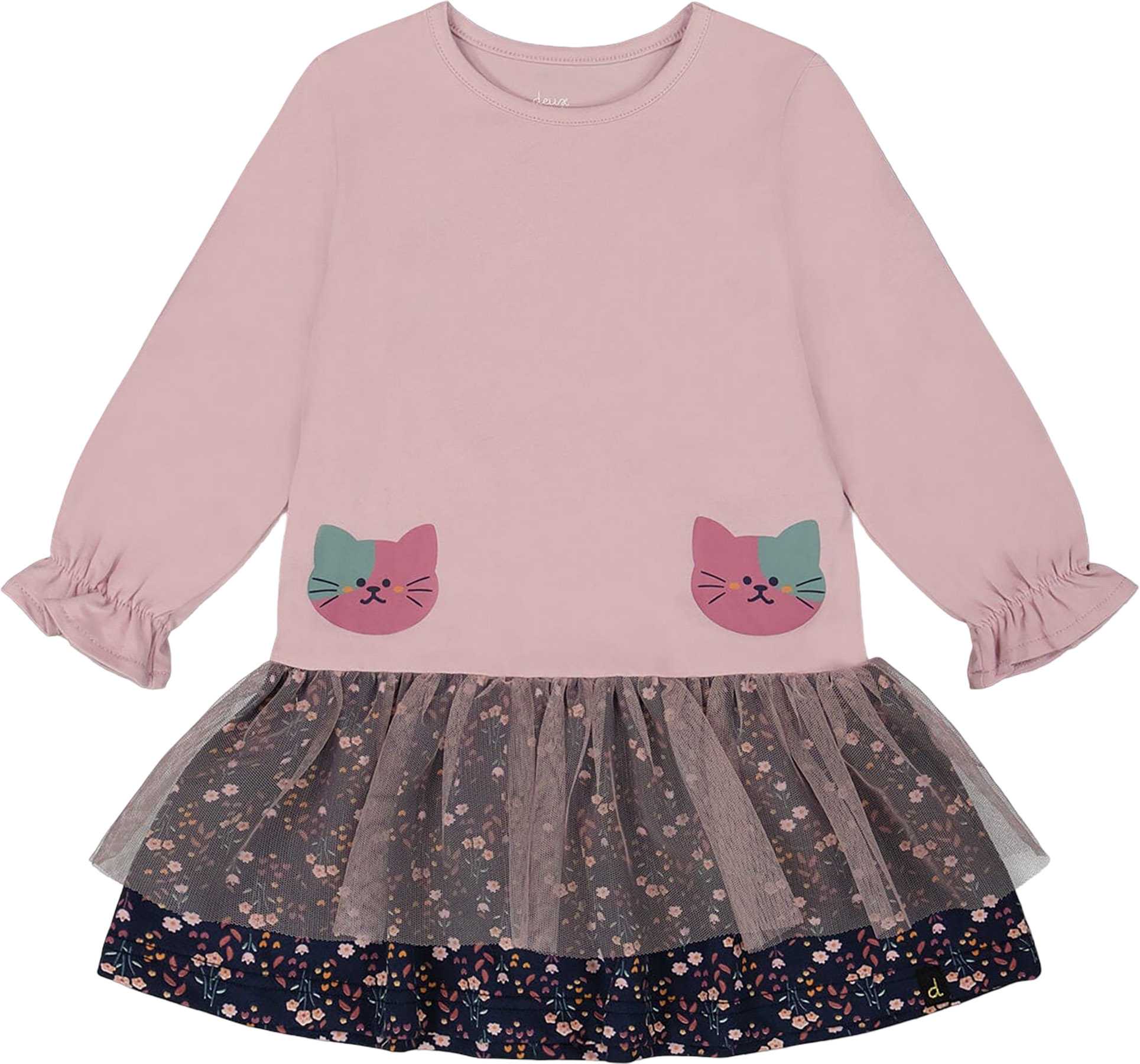 Product image for Bi-Material Dress - Baby Girl