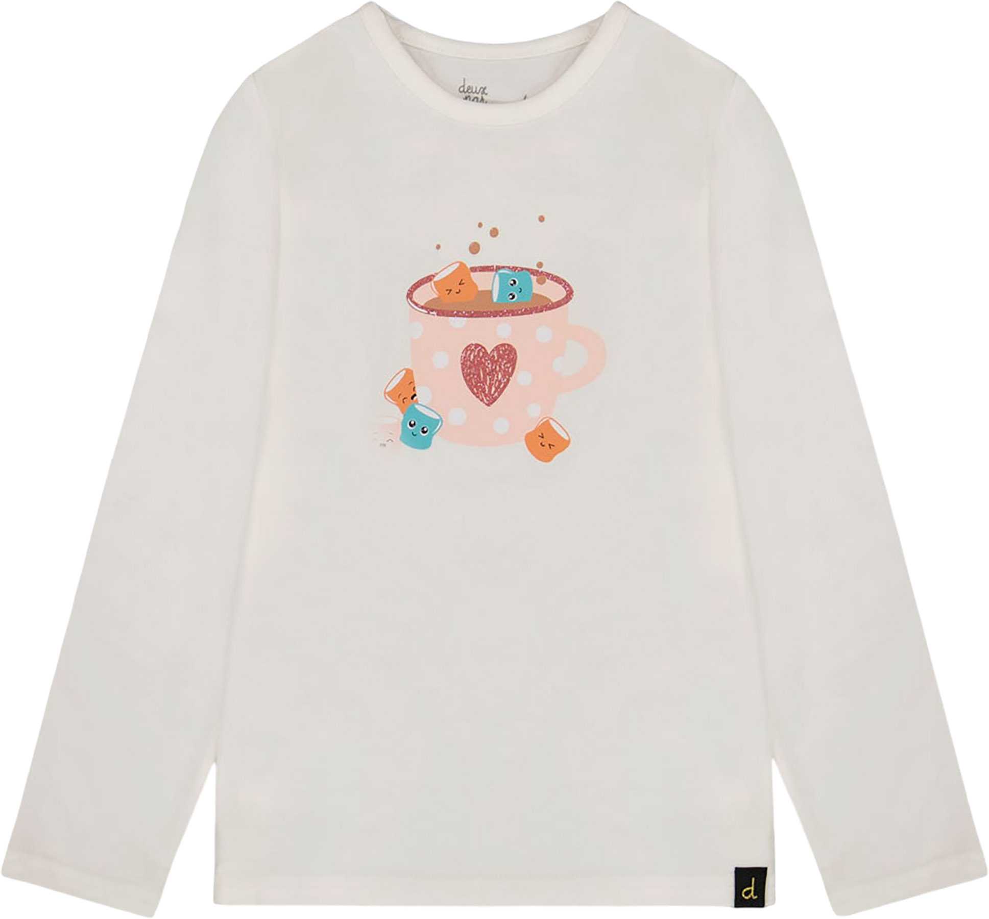 Product image for Big Flowers Organic Cotton Long Sleeve T-Shirt - Big Girl