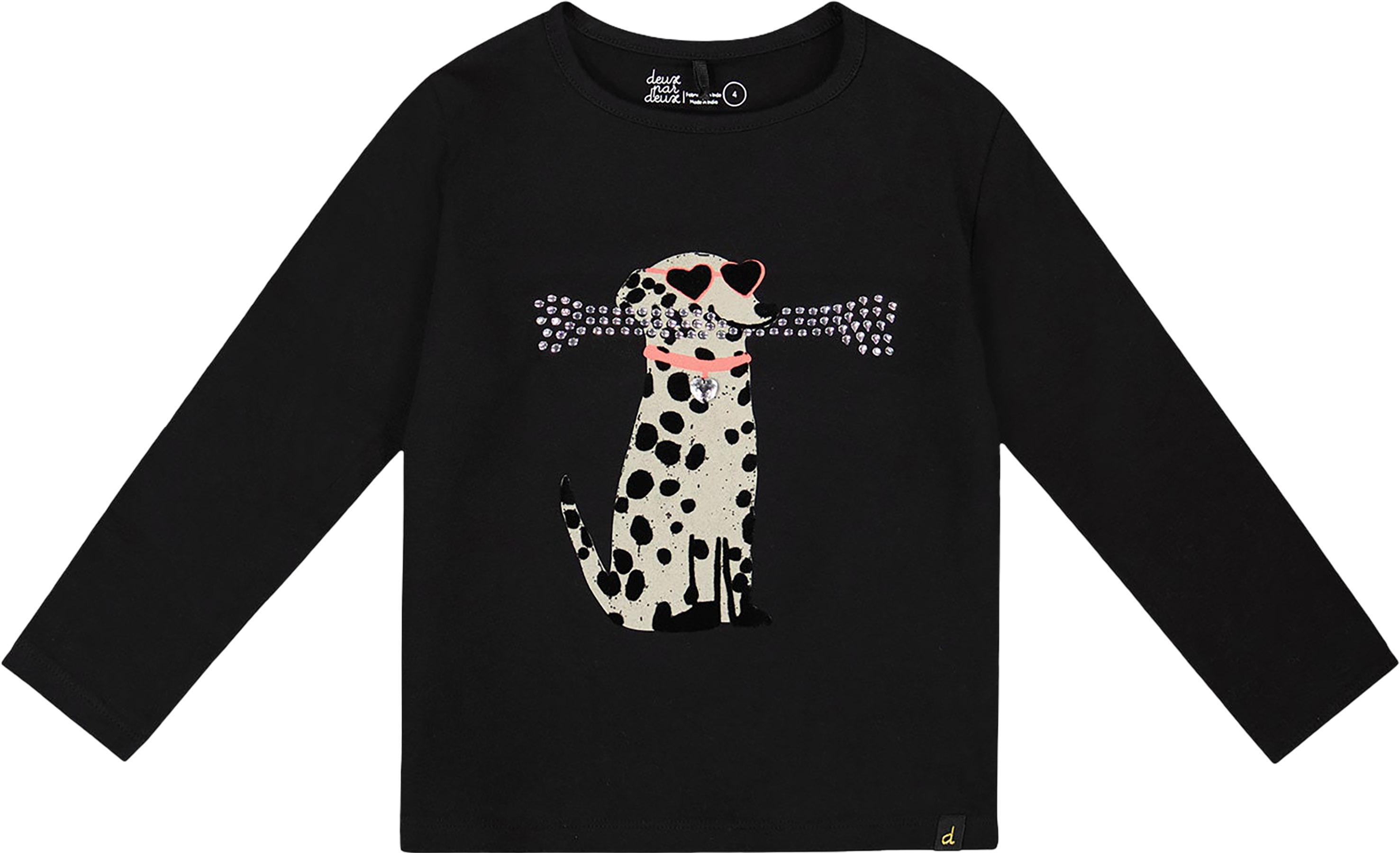 Product gallery image number 1 for product T-shirt en coton biologique Dalmatien - Petite fille