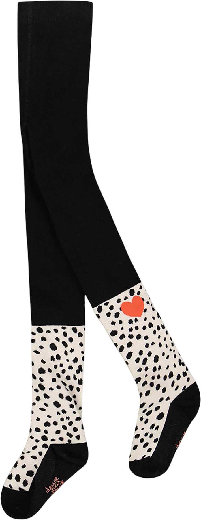 Product image for Knit Tights with Dalmatian Pattern - Little Girl