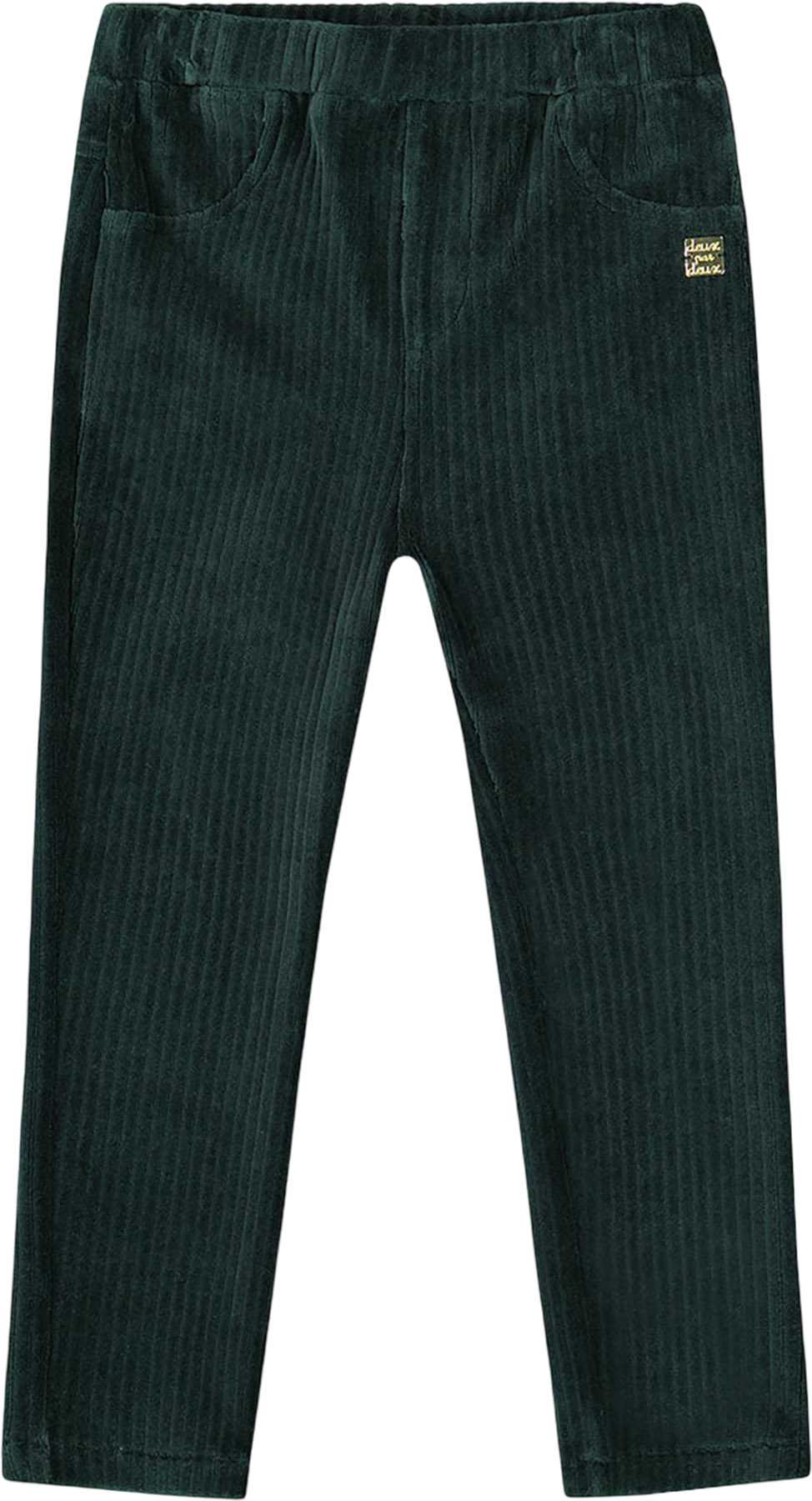 Product image for Stretch Velour Rib Treggings - Little Girl