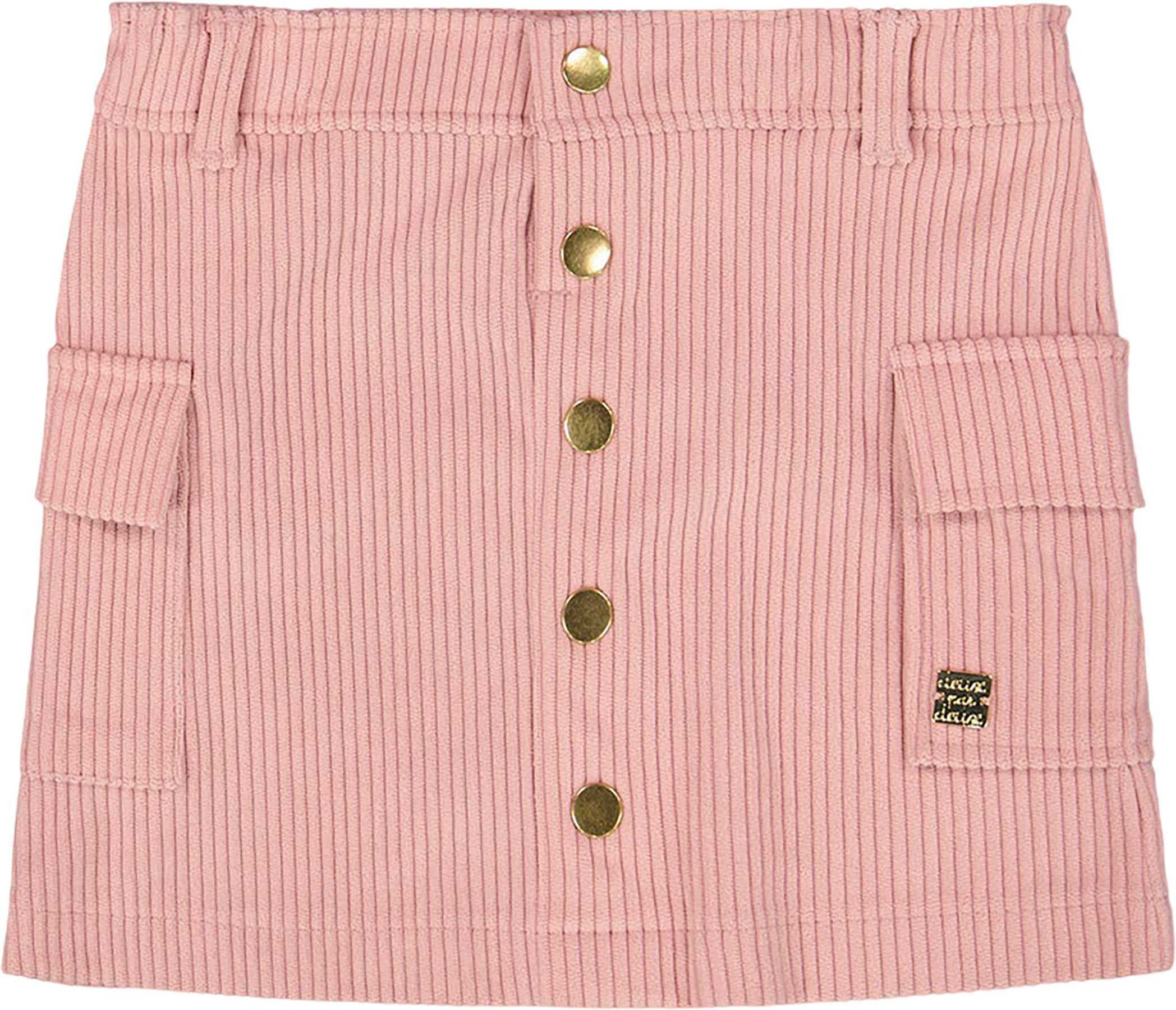 Product image for Corduroy Skirt with Cargo Pockets - Little Girl