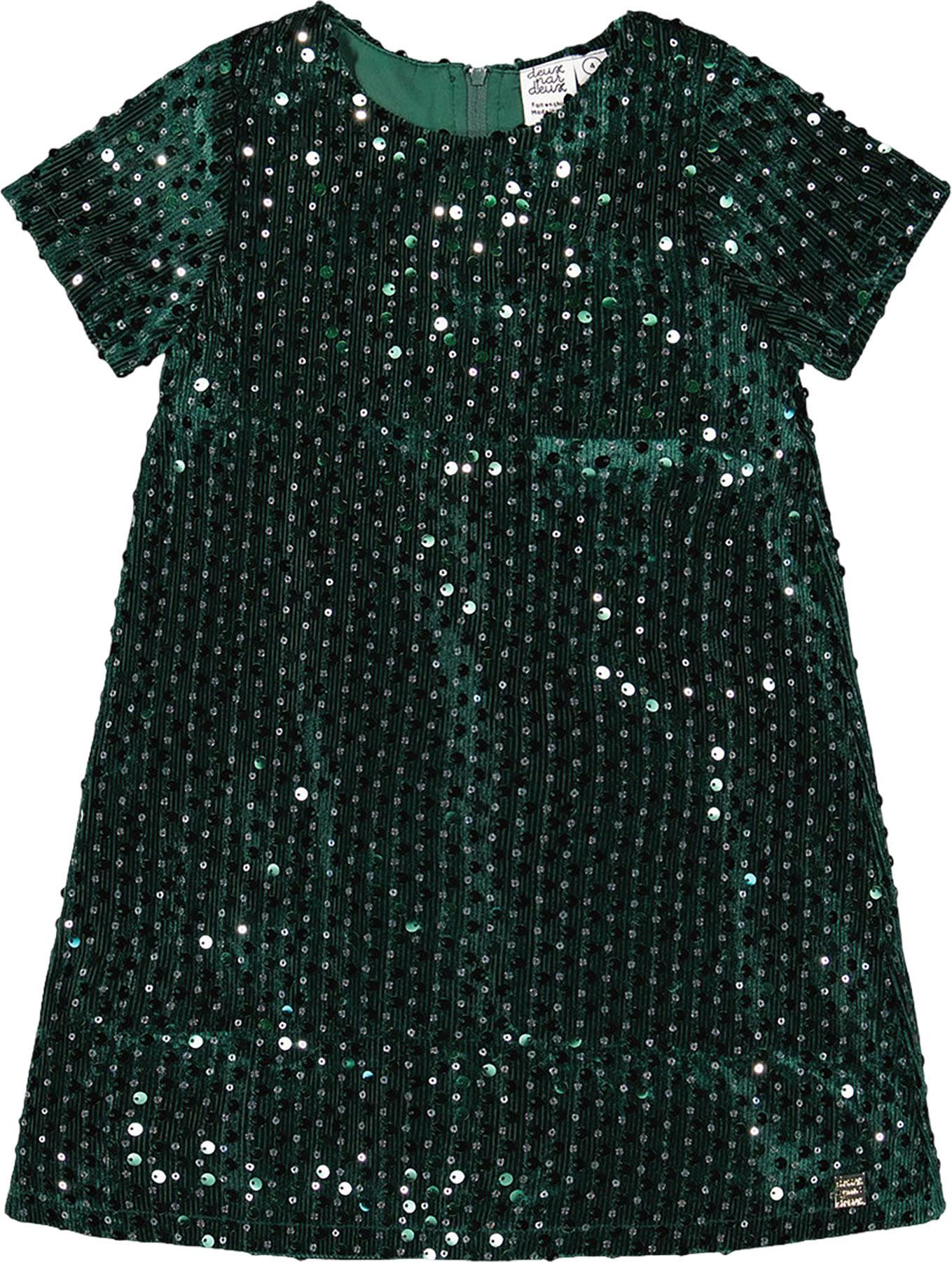 Product image for Velvet Short Sleeve Dress - Little Girl