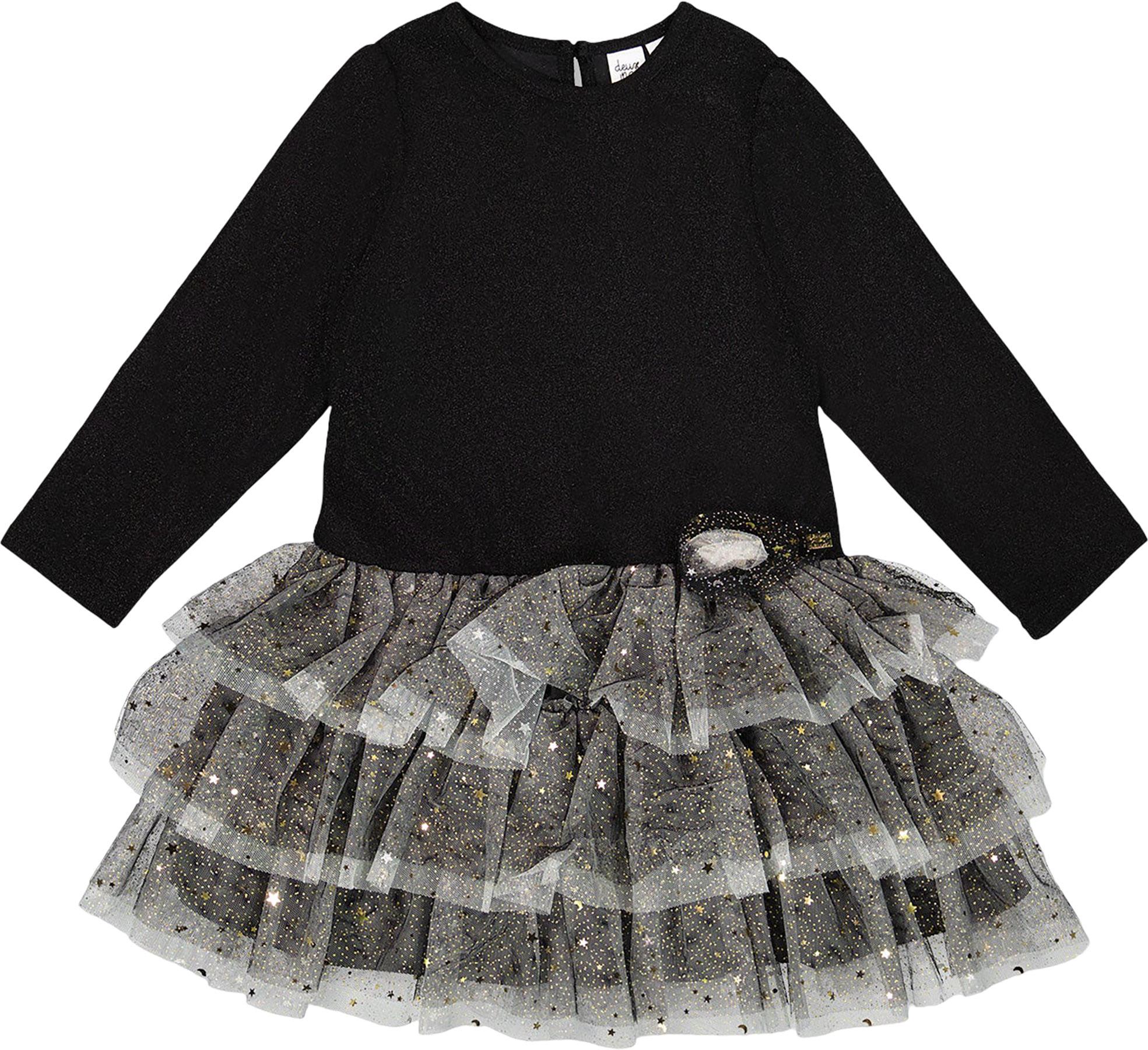 Product gallery image number 1 for product Glittering Mesh Skirt Party Dress - Little Girl