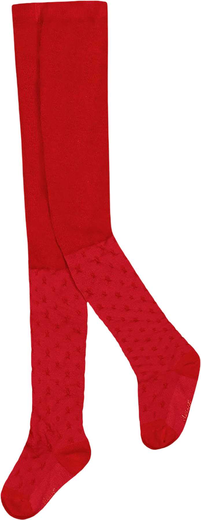 Product image for Knit Tights with Star Pattern - Little Girl