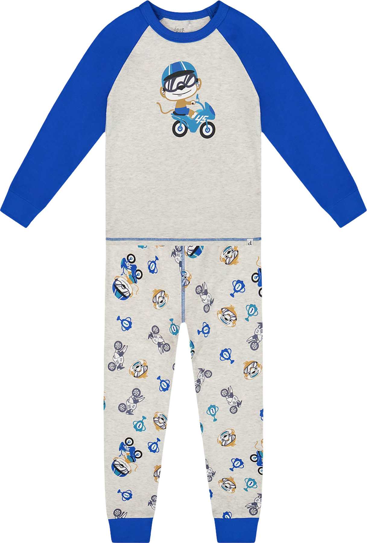 Product image for Two-Piece Organic Cotton Pajama Set - Baby Boy