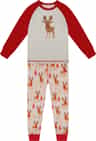 Colour: Beige Reindeer Print