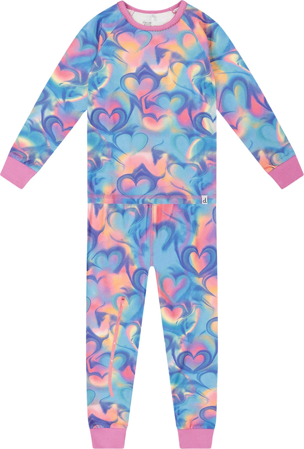 Product gallery image number 1 for product Organic Cotton Two-Piece Pajamas - Little Girl