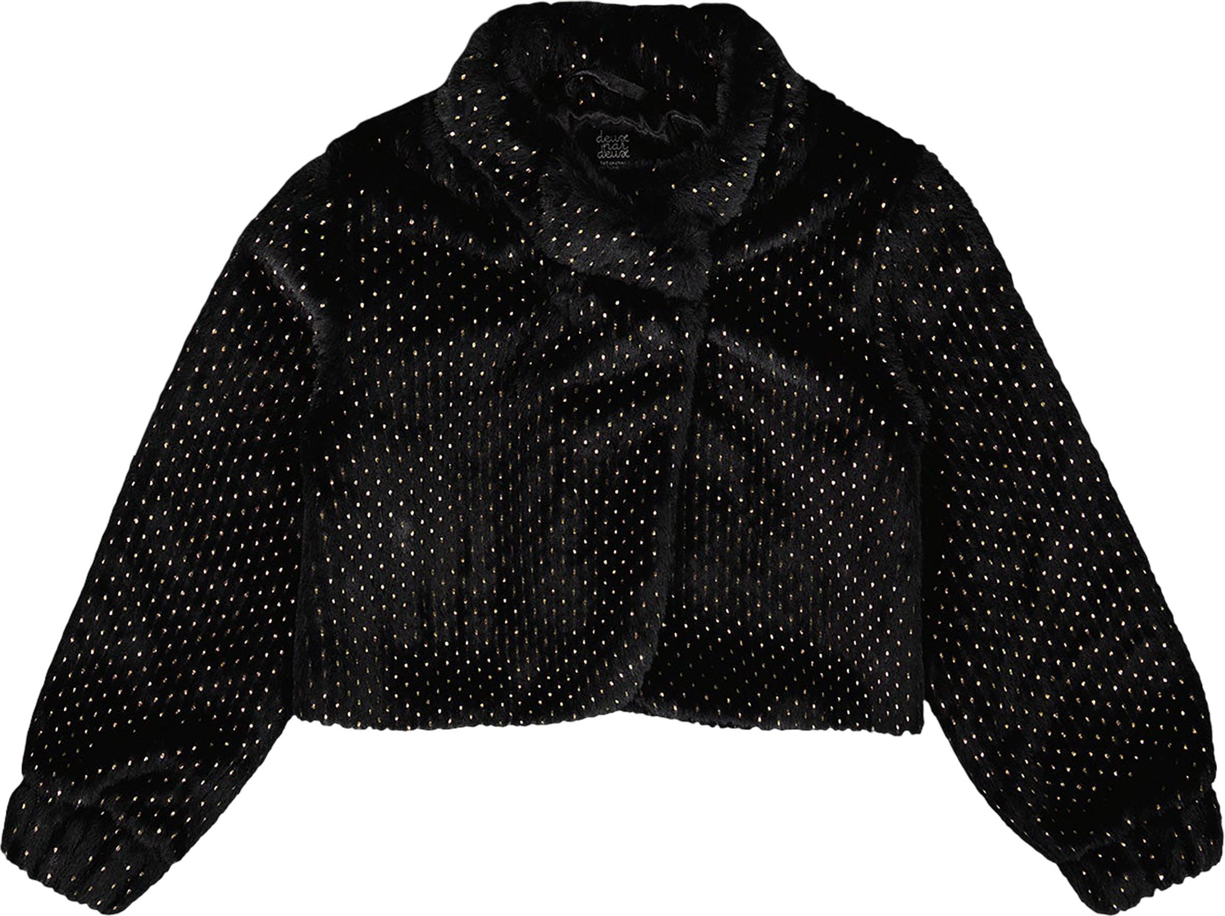 Product image for Manteau courte en fausse fourrure - Petite fille